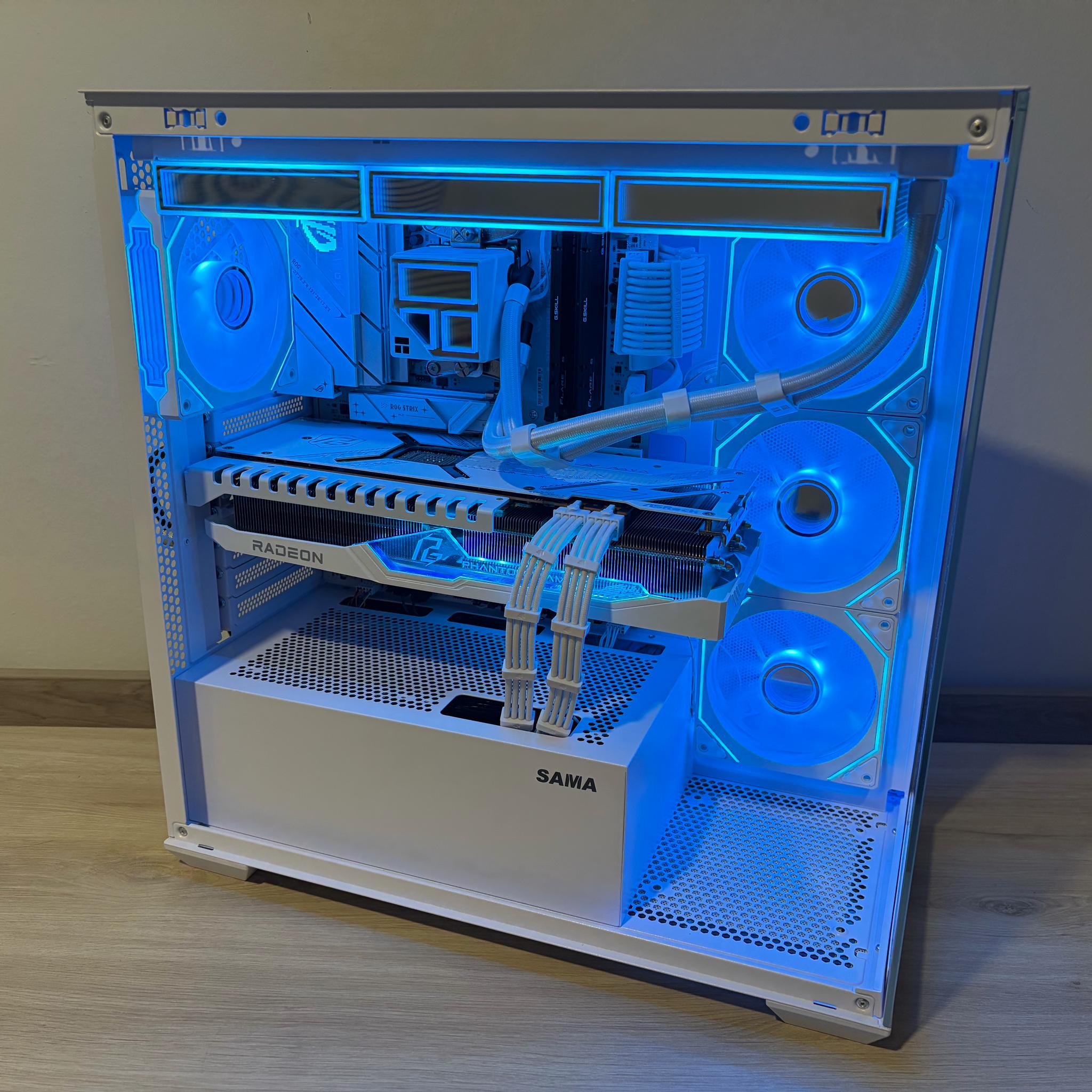 👻 Phantom 👻 Ryzen 5 9600X RX 7900 XT 20GB 32GB DDR5 1TB M.2 Win 11Pro Gaming PC