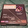 ASRock B650M PG Lightning WiFi 6E AMD Ryzen Socket AM5 SATA3 6.0 Gb/s ATX Motherboard M.2 RGB LED