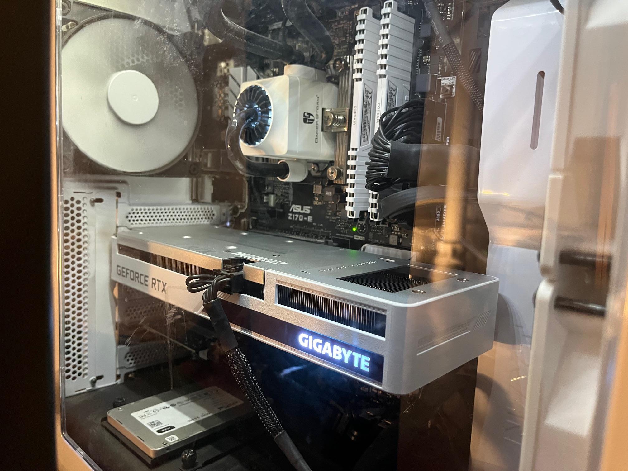 Intel i9 RTX 3060 Gaming PC "White Lightning"