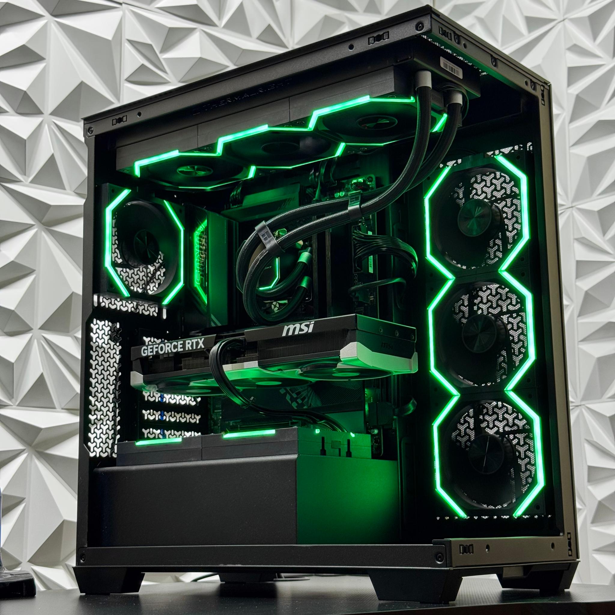Ryzen 7 9850X3D / RTX 5070 Ti / 32GB 6400MTs DDR5 / 2TB Nvme ssd / 850w psu / X870E Motherboard