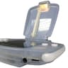 Gameboy Advance Clear Light Blue with Pelican Light Shield Super Mario & Red October
