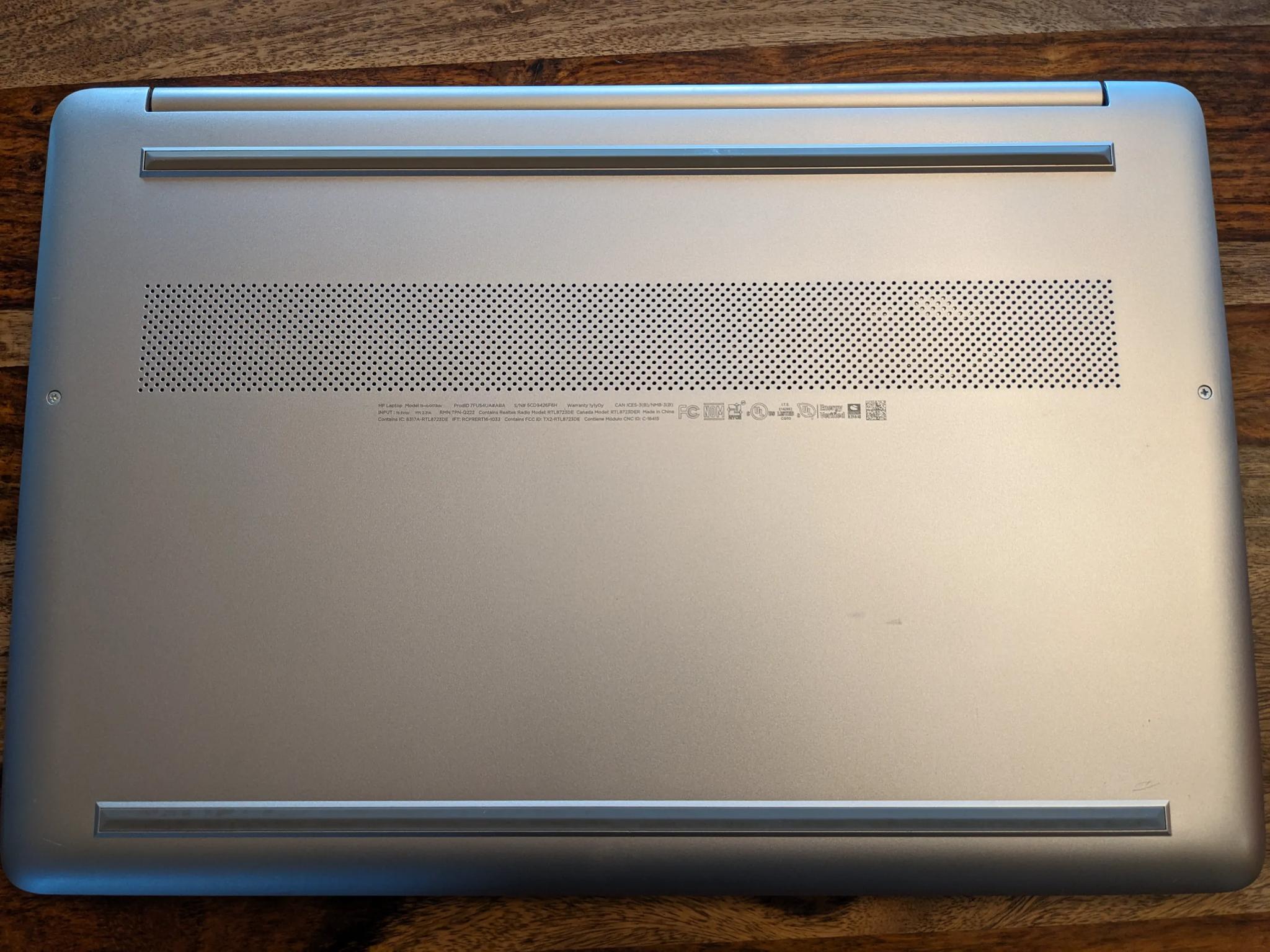 HP 15" Touch Screen i5-8265U (8 thread), 12GB RAM 256GB+Optane, Win 10, Model 15-DY0013DX -Good Cond