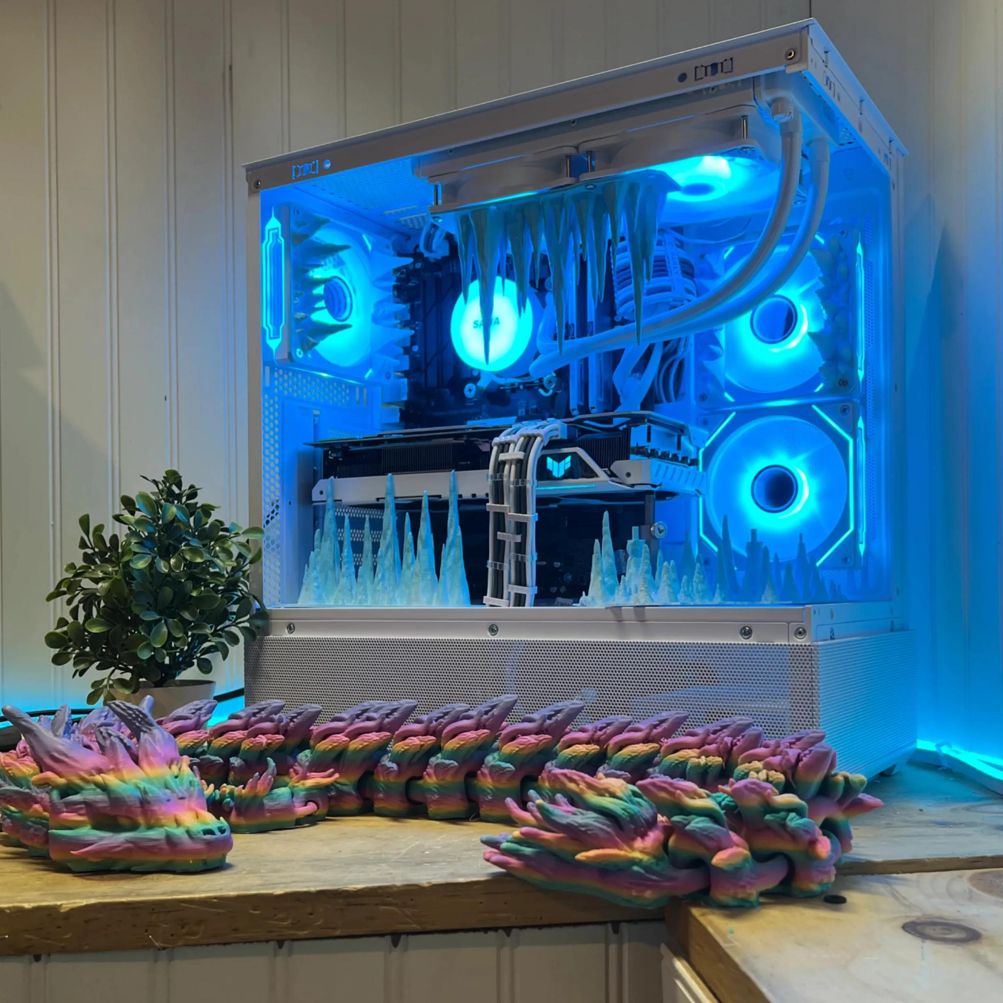 🧊ICE Dragon🧊 1440p/lite4k I5 13600/3080/32g DDR4/1TB gen4NVME/750wattPSU Btier Priced To Sell