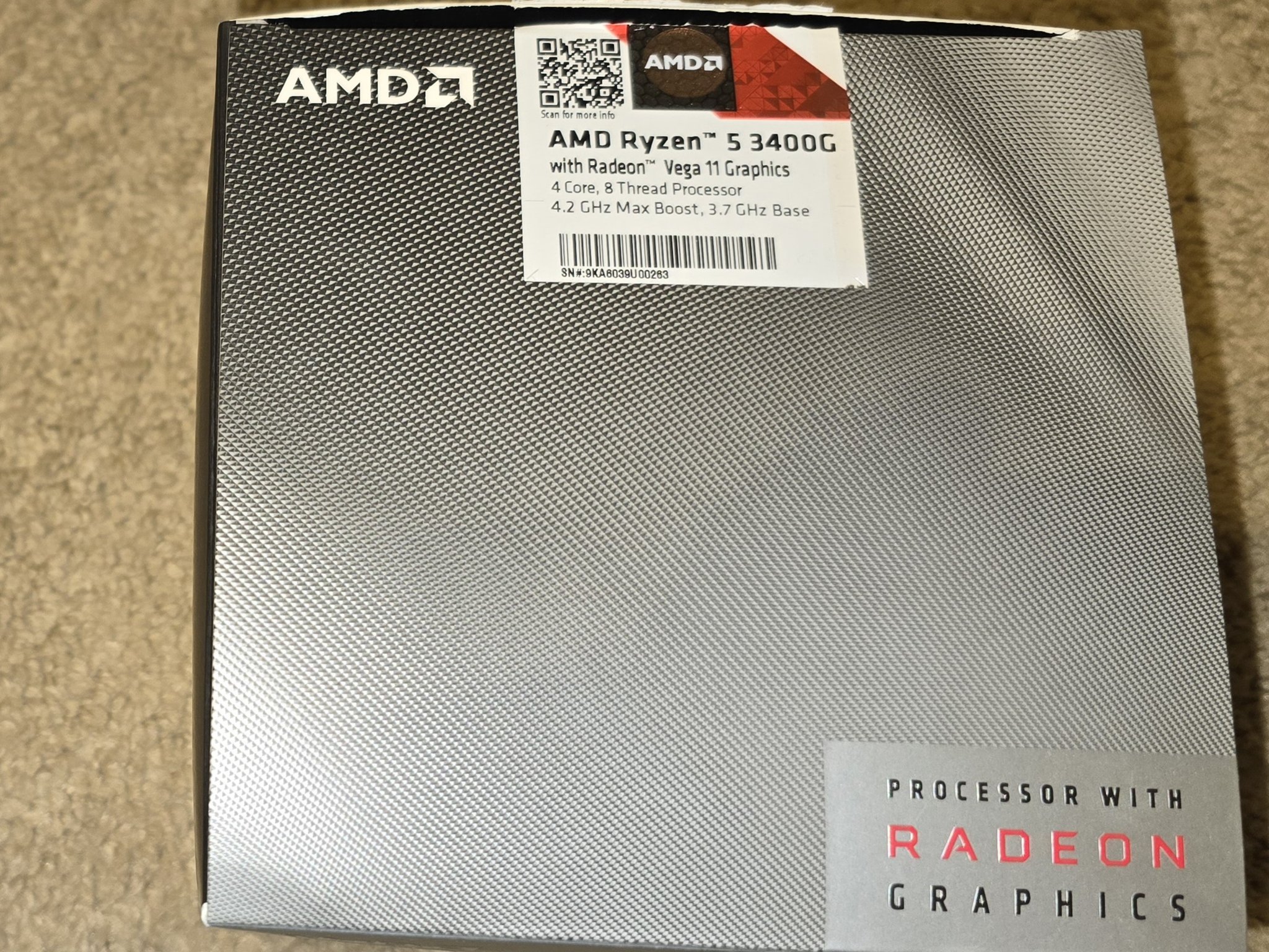 Ryzen 3400g