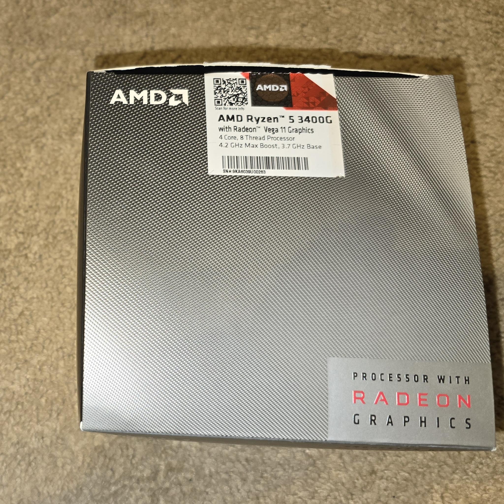 Ryzen 3400g
