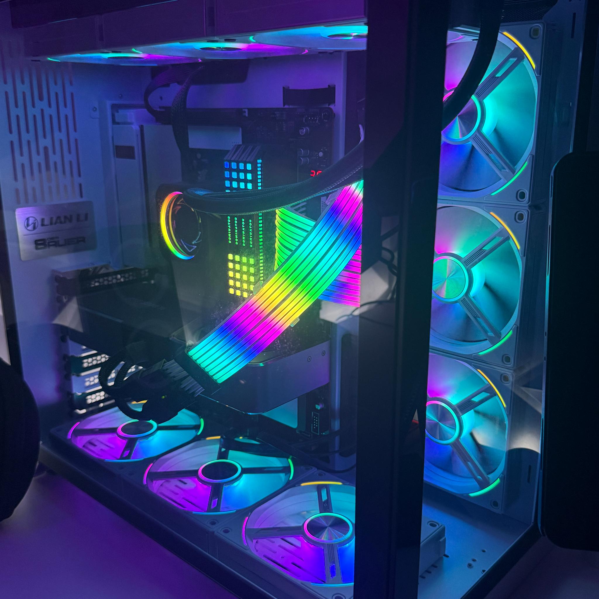 Lian Li|3070ti|Ryzen 7 5800x| 32GB DDR4 RAM|2TB NVME 4| Win 11|Strimer| 1080p/1440p Custom Gaming PC