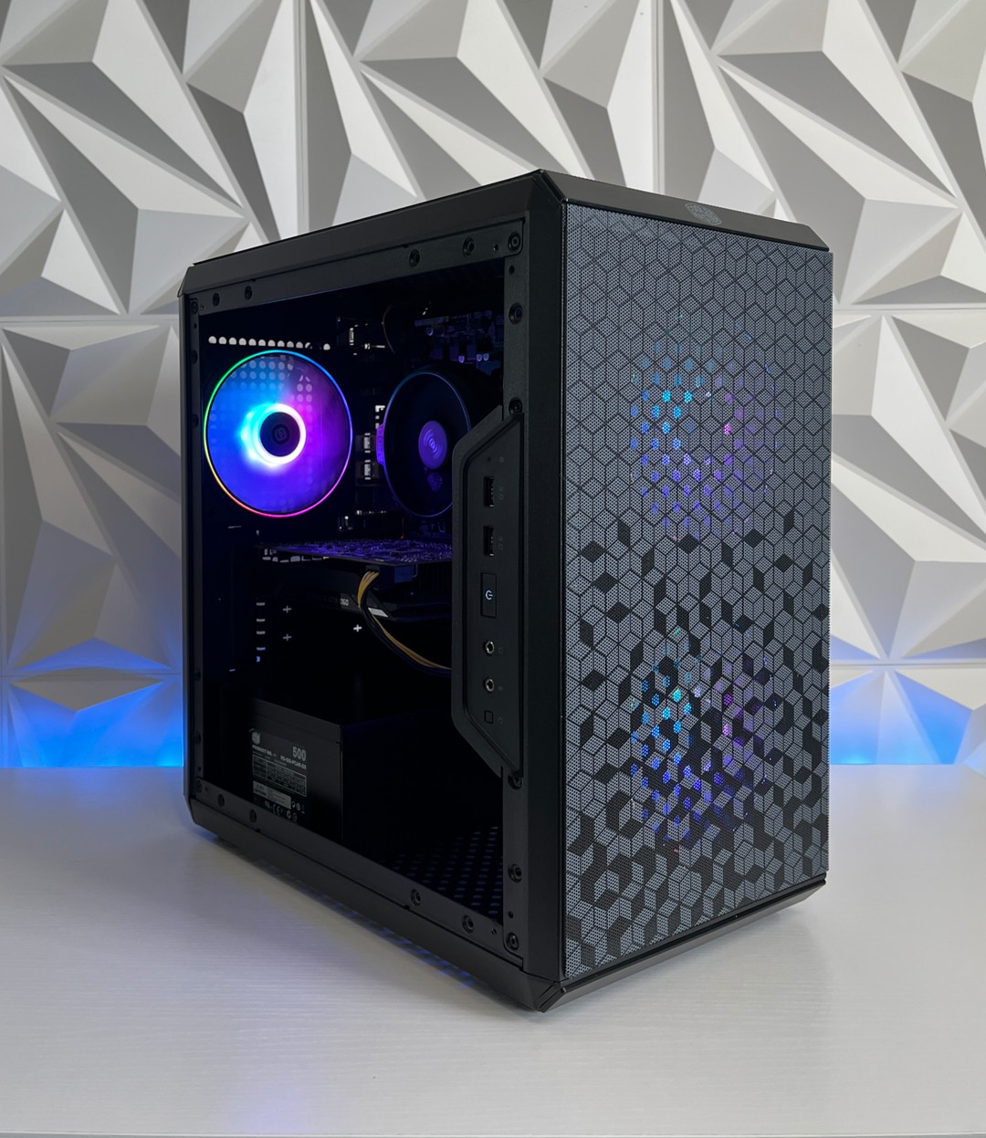 【ゲーミングPC】i7-2600K/GTX1060/256GB SSD/16GB/WiFi GTX 1060 6GB, Ryzen 5 2600X, 16GB RAM | Black RGB Gaming Computer