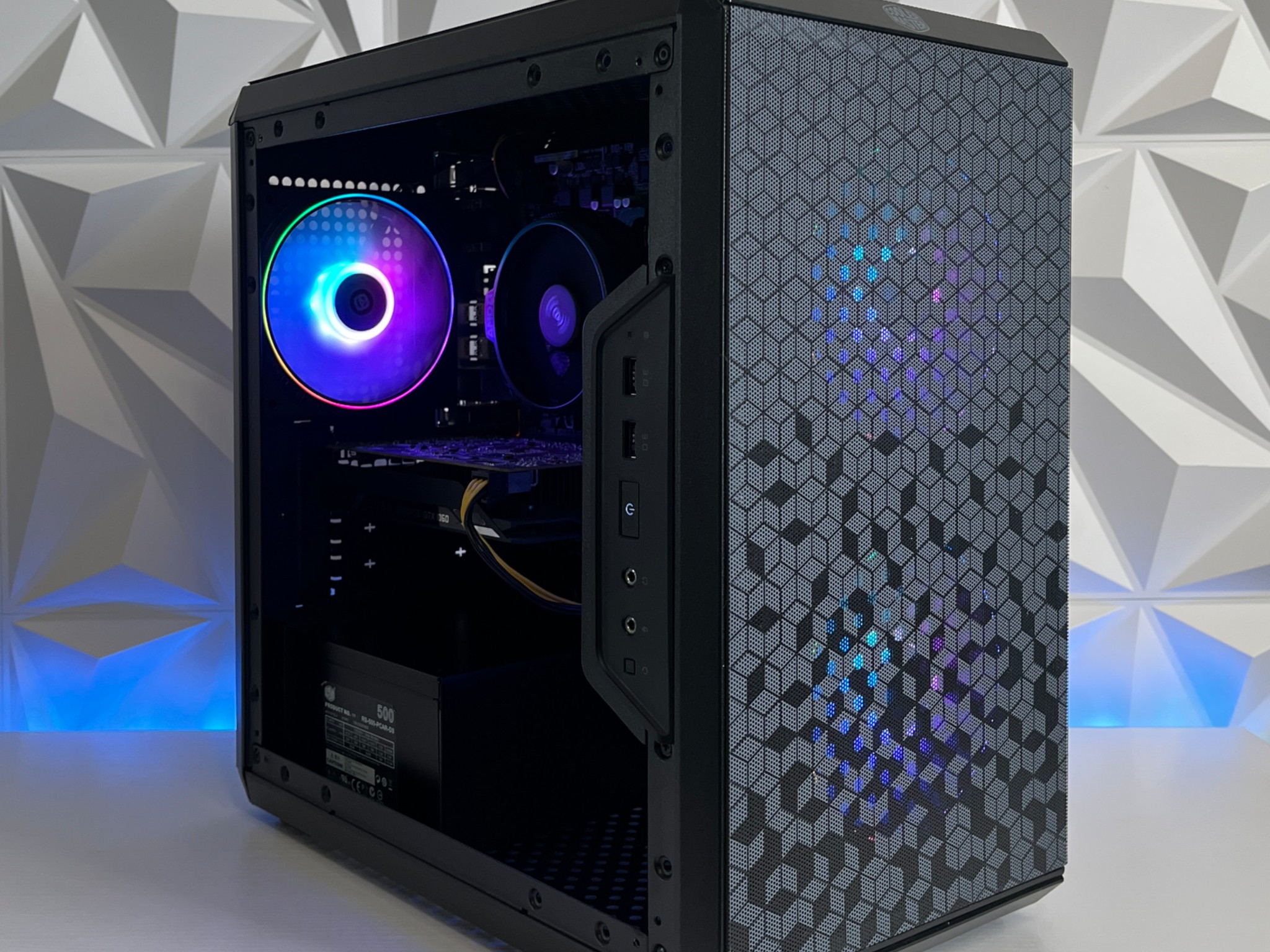 GTX 1060 6GB, Ryzen 5 2600X, 16GB RAM | Black RGB Gaming Computer/PC