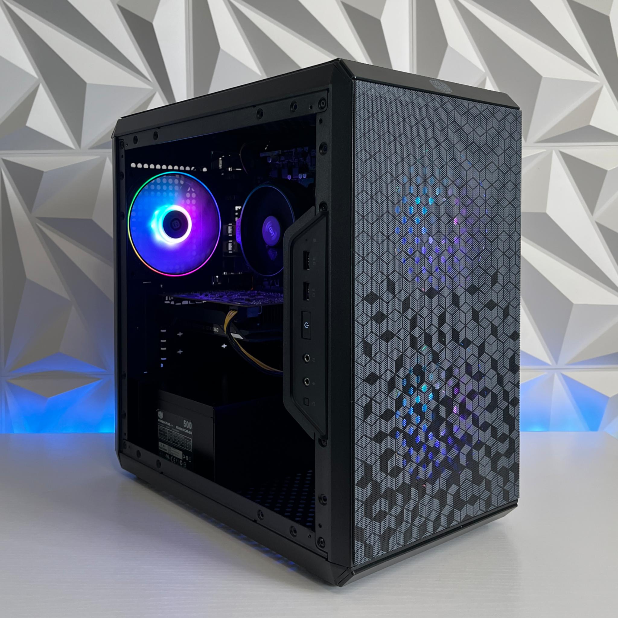 GTX 1060 6GB, Ryzen 5 2600X, 16GB RAM | Black RGB Gaming Computer/PC