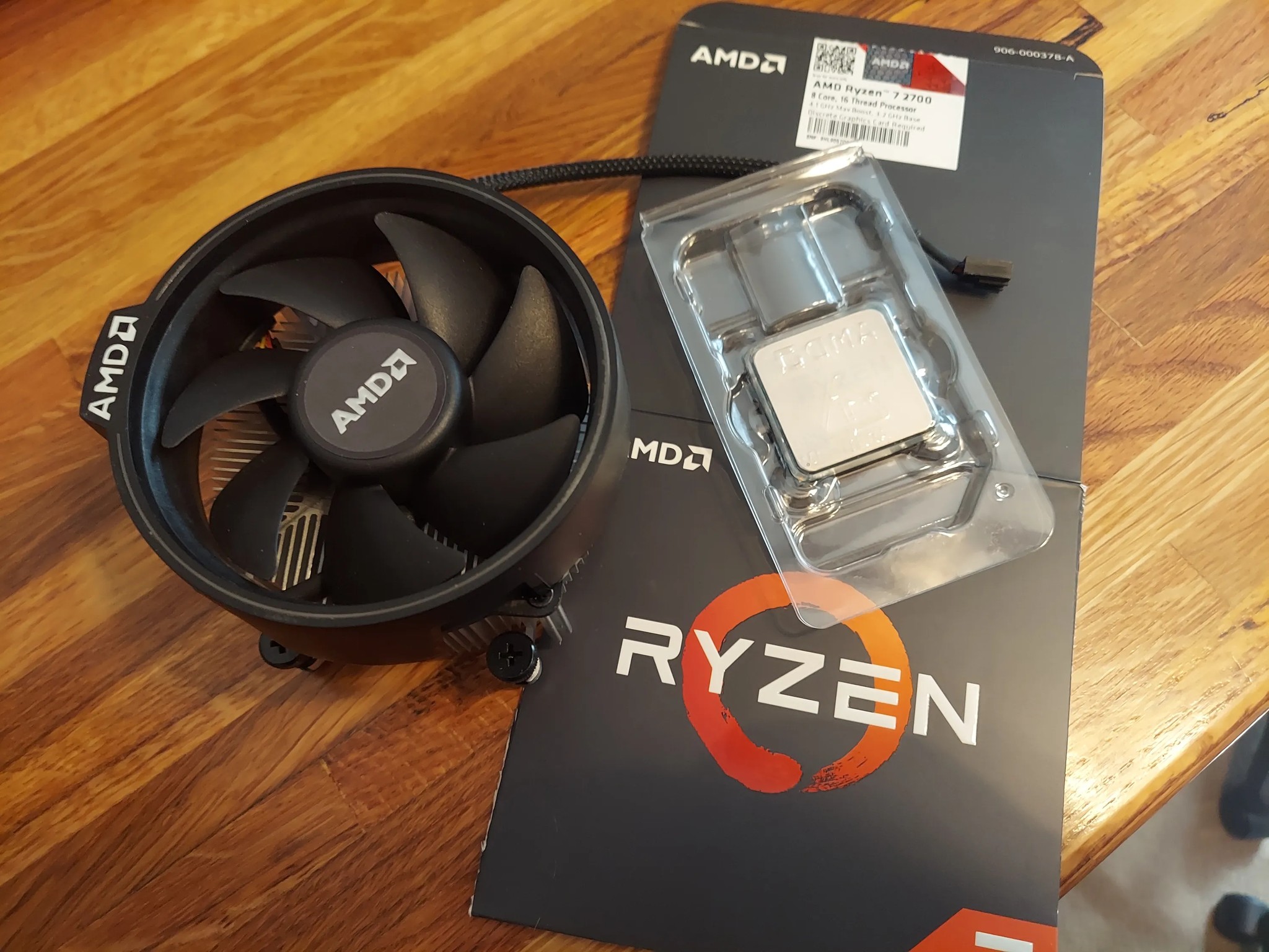 Ryzen 2700 8-Core / 16-Thread CPU