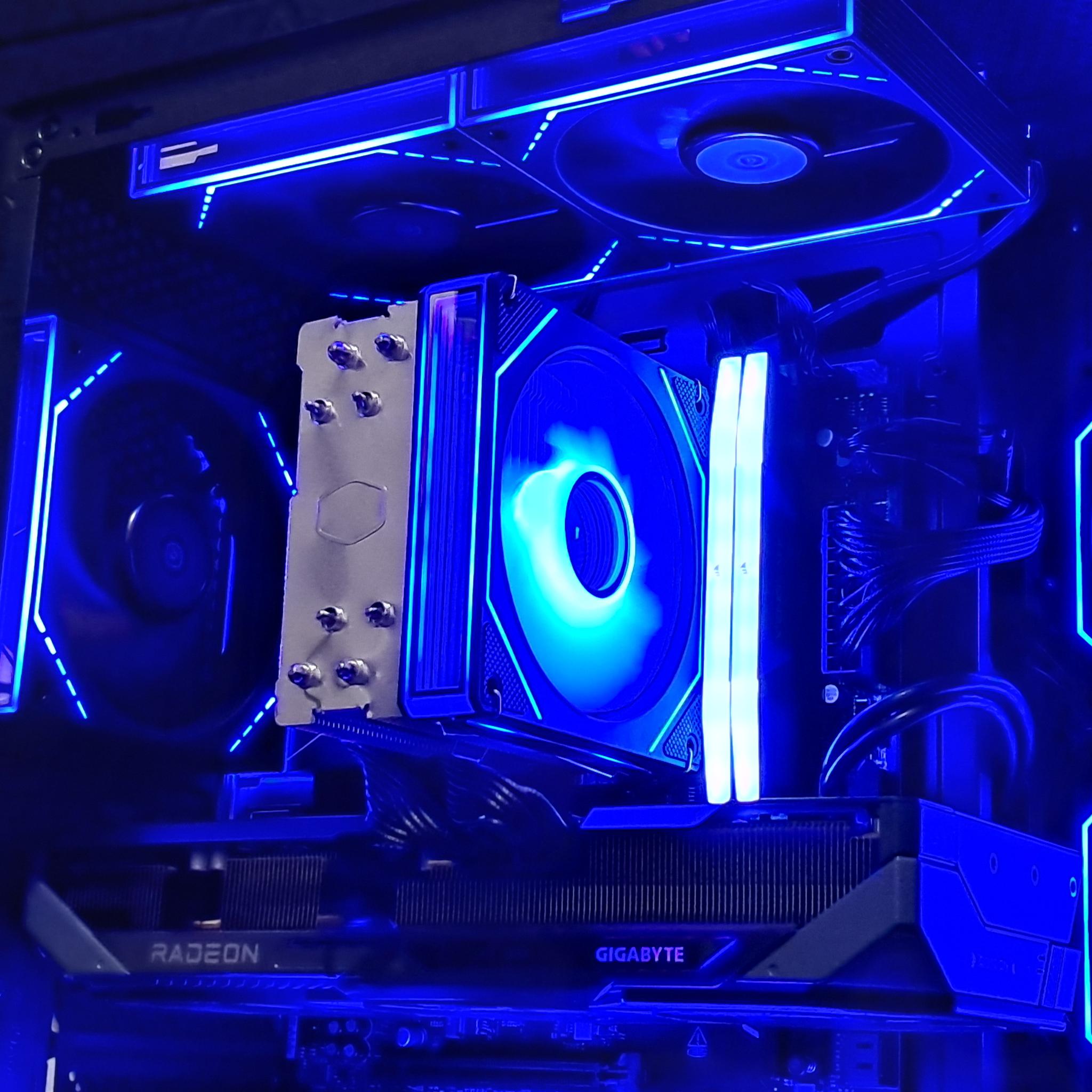 ⬛🔴Custom 1440p Gaming PC🔴⬛RX 9070 GRE | Ryzen 5 7500F | 16GB DDR5 | 1TB SSD