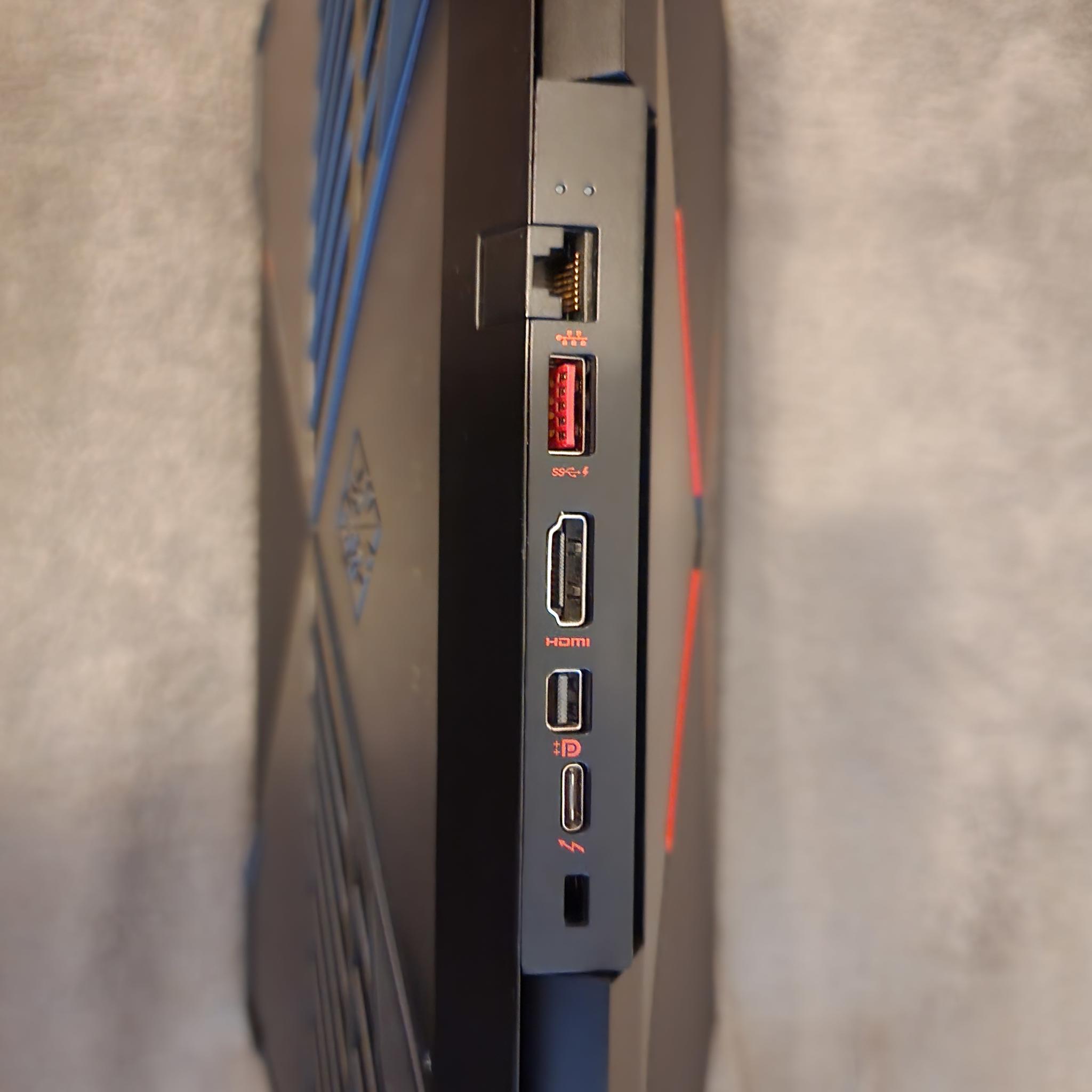 HP Omen 15, Intel i7 8th Gen, 128GB SSD 1TB HDD, 32GB RAM, NVIDIA GTX 1080, 15.6" 1920x1080p 60Hz