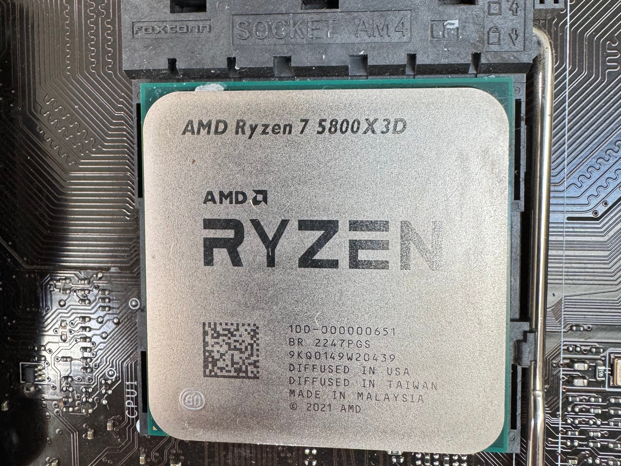 AMD Ryzen 7 5800X3D - MSI B450A Pro - 32GB (16GBx2) T Force DDR4 3600 MHZ RAM