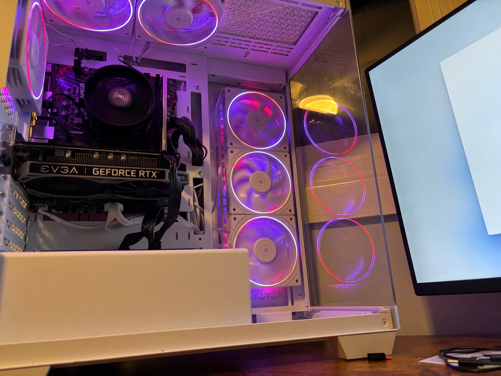 Budget Baller PC Ryzen 5 4500 • RTX 2060 • 16 GB RAM • Windows 11 • Corsair 3500X White