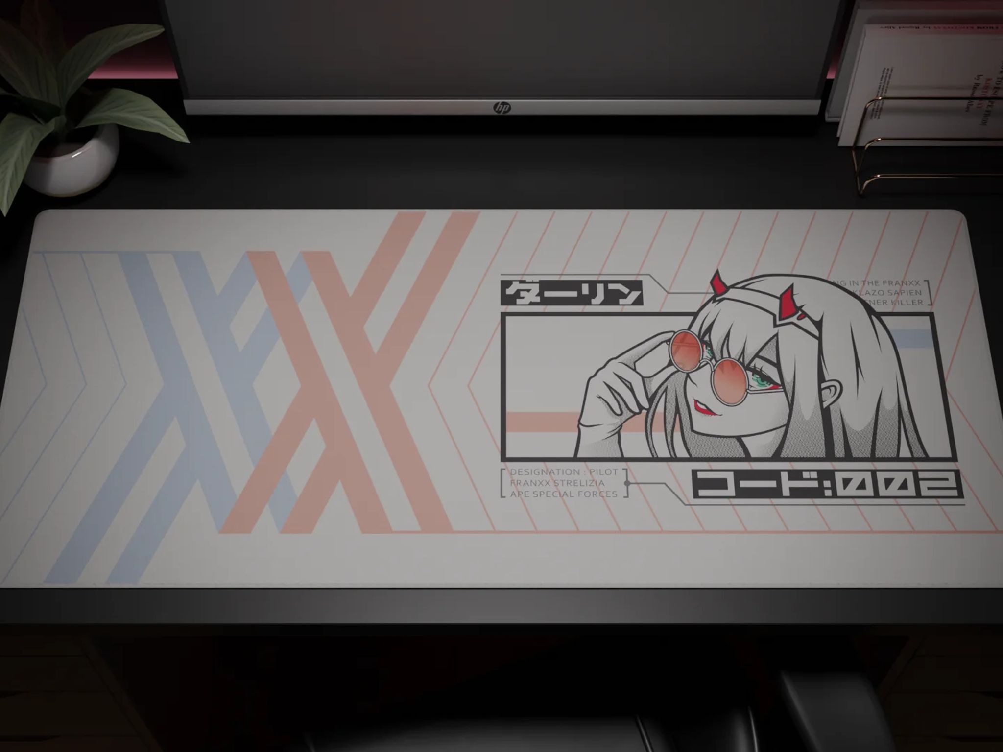 White Code: 002 Deskmat