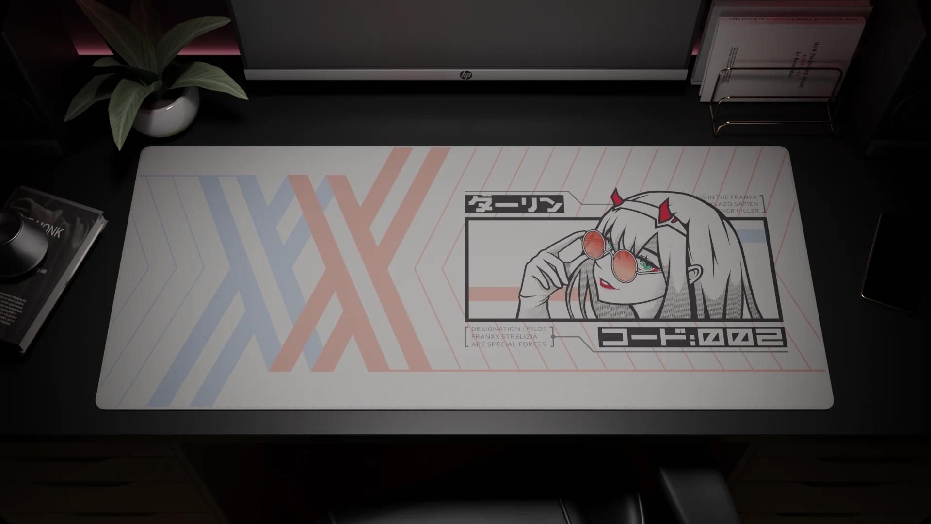 White Code: 002 Deskmat