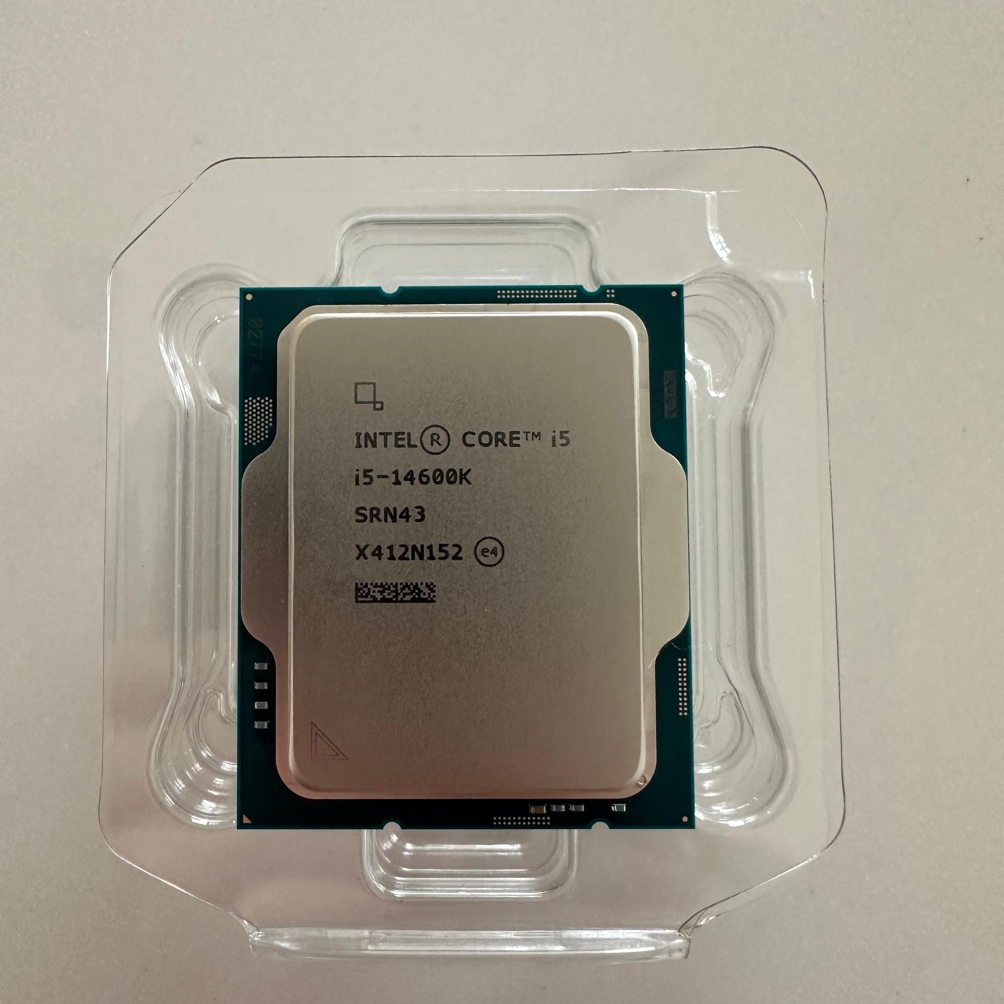 Intel Core i5-14600K LGA1700 CPU - Used Once, Like New