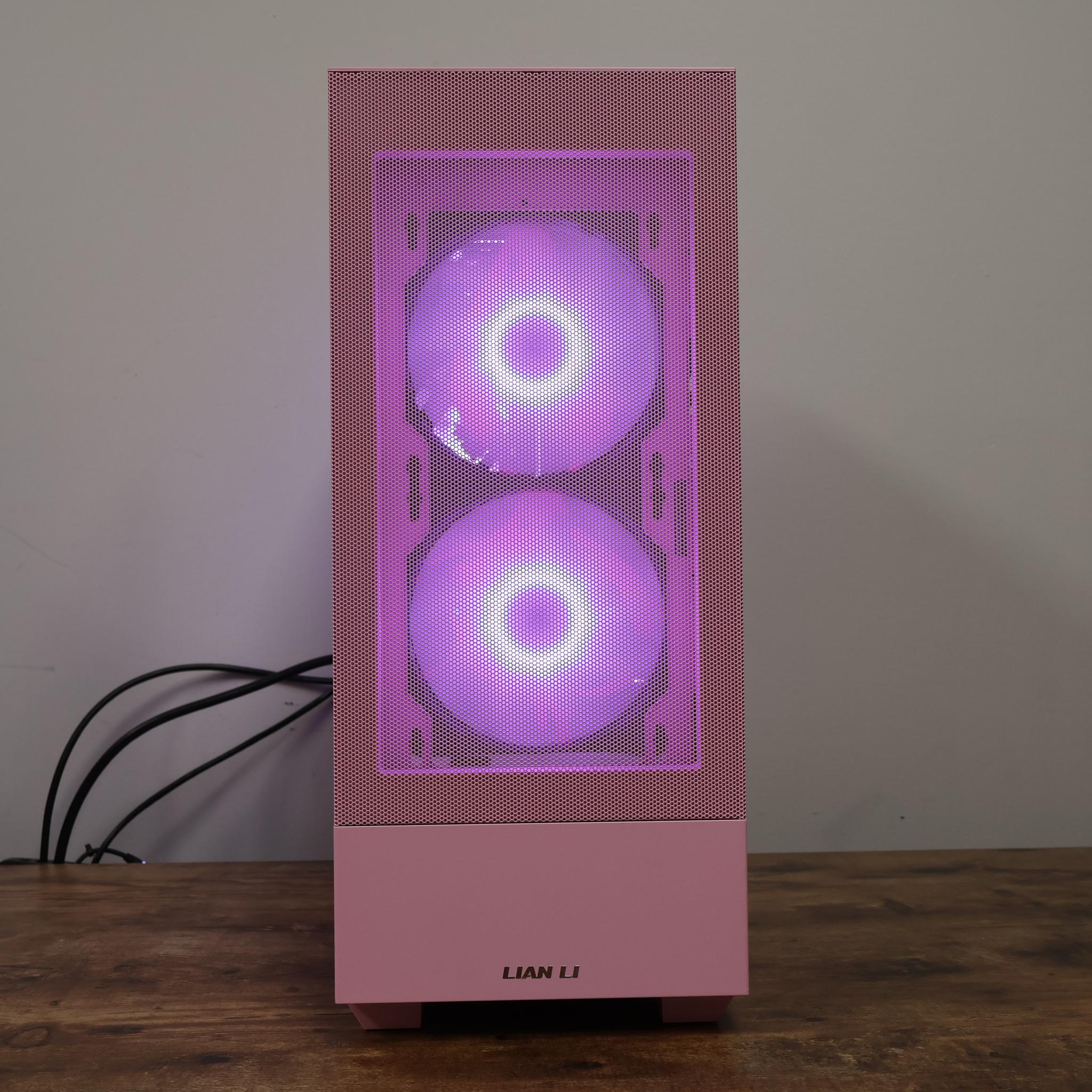 Pink RTX 5060 Ti Gaming PC – Intel i5-14600K | 32GB DDR5 | 1TB M.2 | 1440p Gaming
