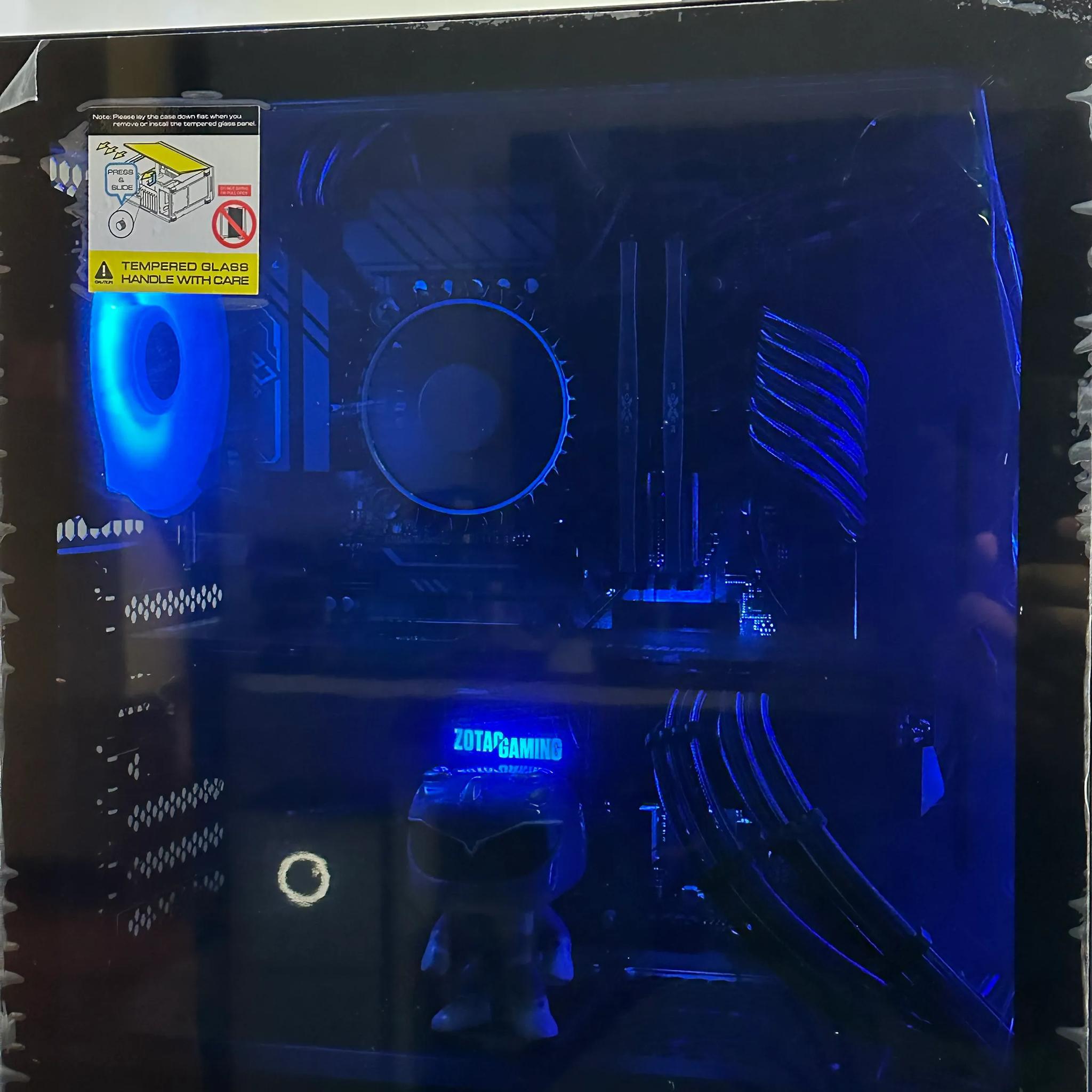 💙☃️❄️||Gaming PC-NVIDIA RTX 2070 8GB GDDR6 DLSS Ray Tracing-Intel i5-12400F -32GB DDR4 RAM- 1TB SSD