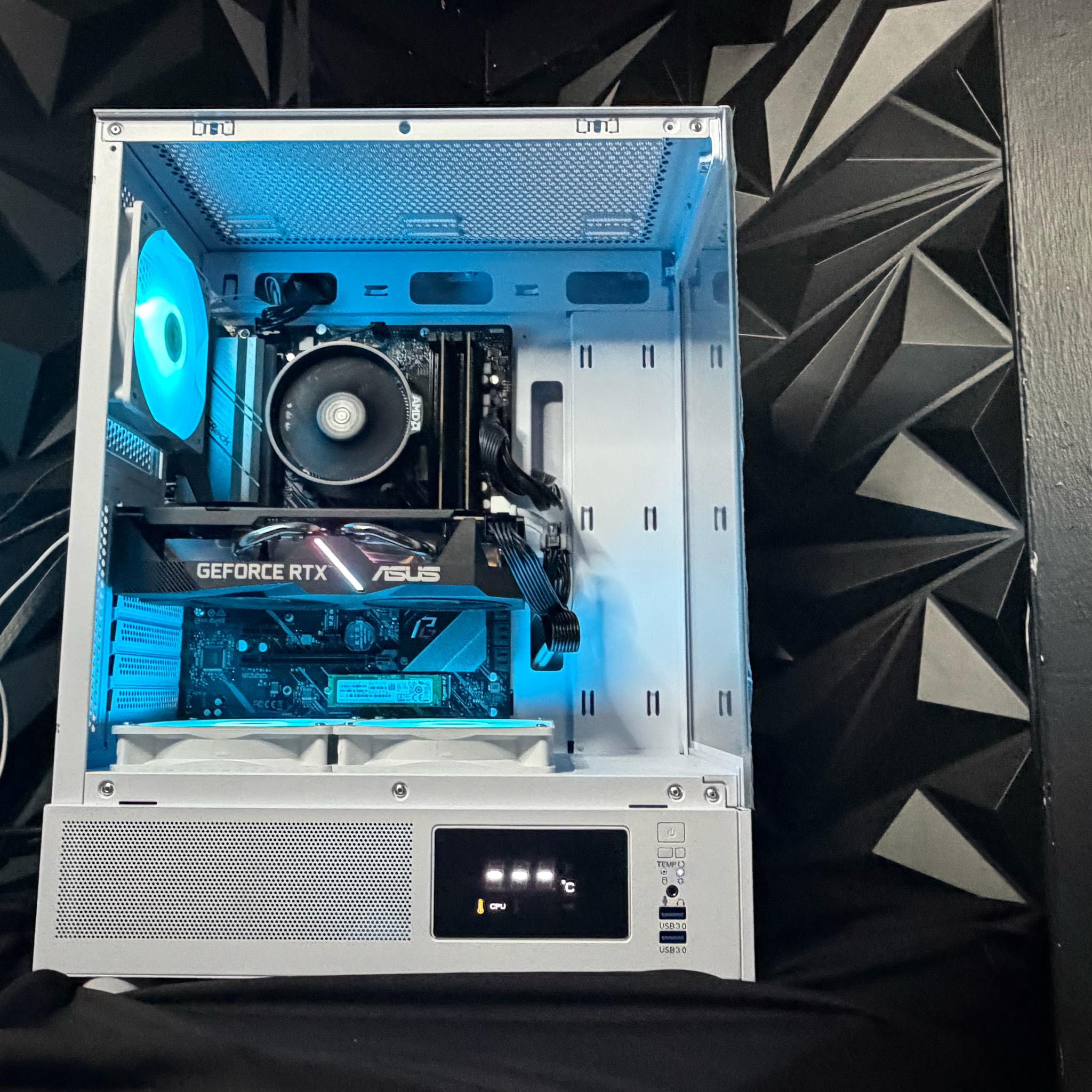 🧊💻 DIGI ICE 3660 💻🧊 Ryzen 5 3600| RTX 2060 6 GB| 750 GB  NVMe| 16 GB DDR4 | 650 W PSU