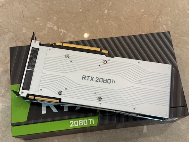 Founders Edition NVIDIA GeForce RTX 2080 Ti - 11GB GDDR6 - Like New!  In Original Box!