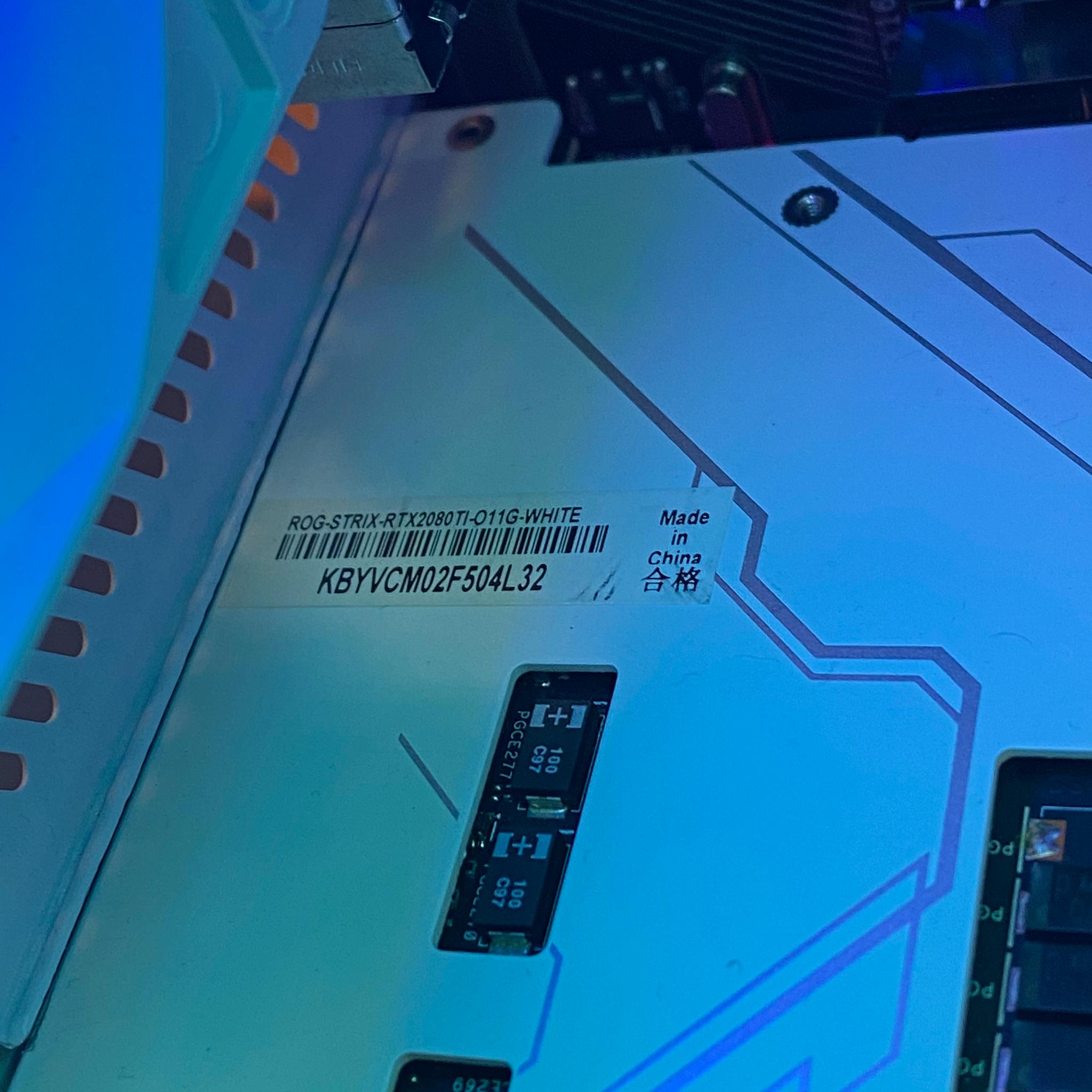 ASUS Rog Strix RTX 2080TI-Ryzen 5 5600X-16GB Corsair Vengeance RAM-1TB M.2 NVMe SSD-Windows 11 