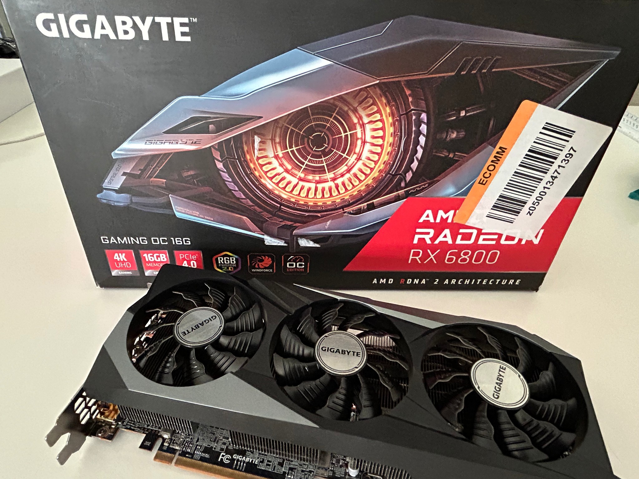 Gigabyte RX 6800 16GB Gaming OC