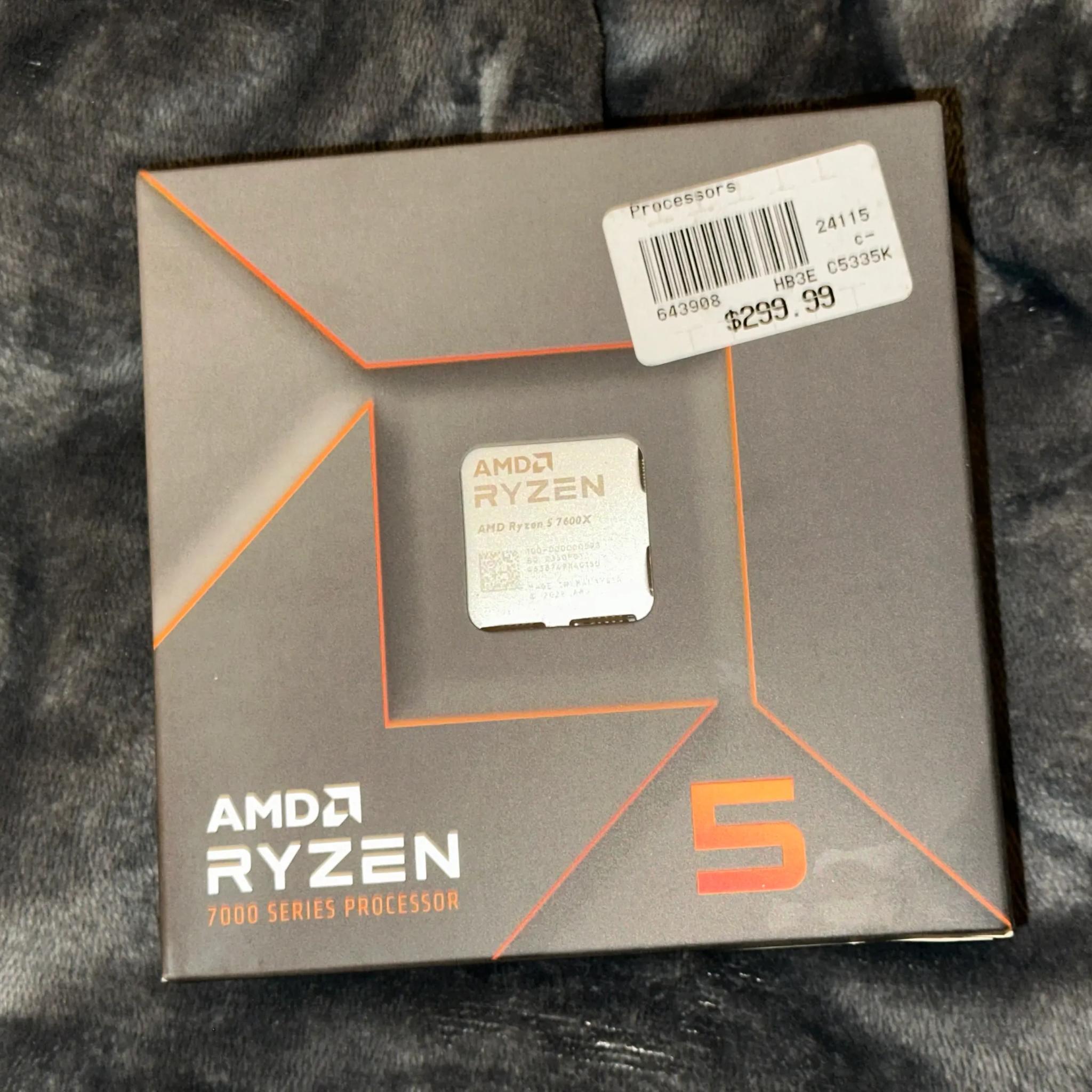 AMD Ryzen 5 7600x