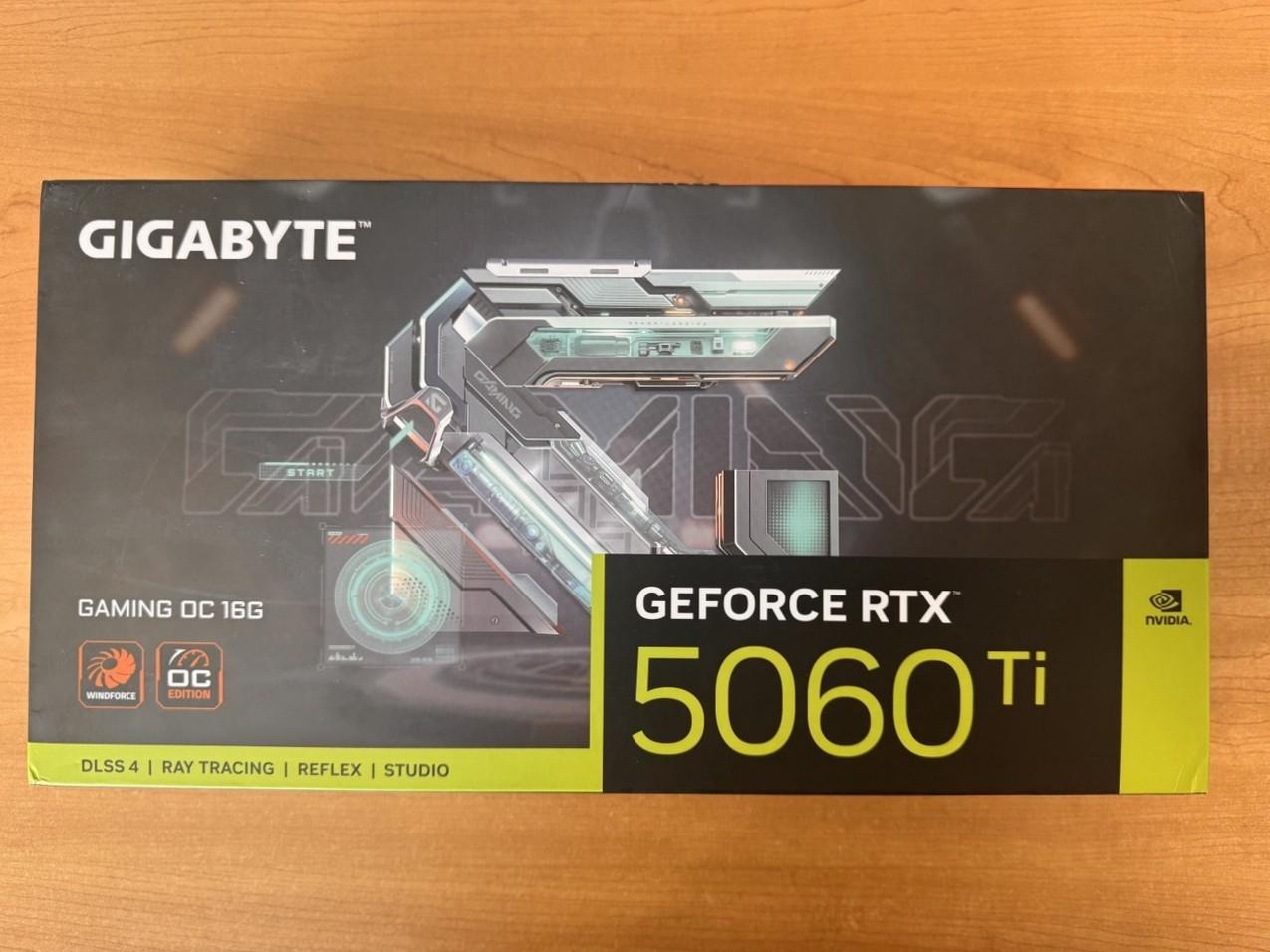 GIGABYTE GeForce RTX 5060 Ti GAMING OC 16G