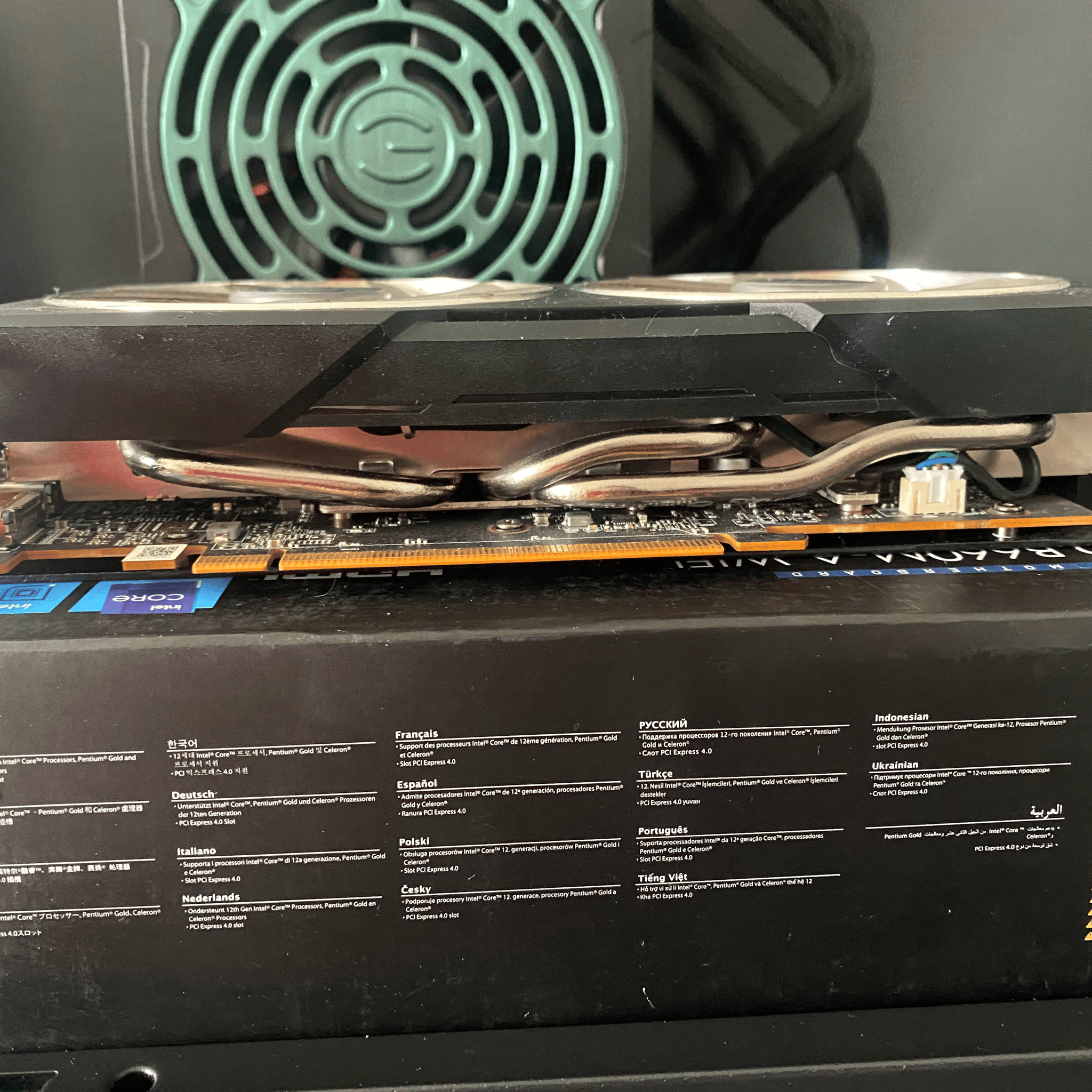 **For Parts/Repair** PowerColor Radeon RX 6600 Hellhound. 