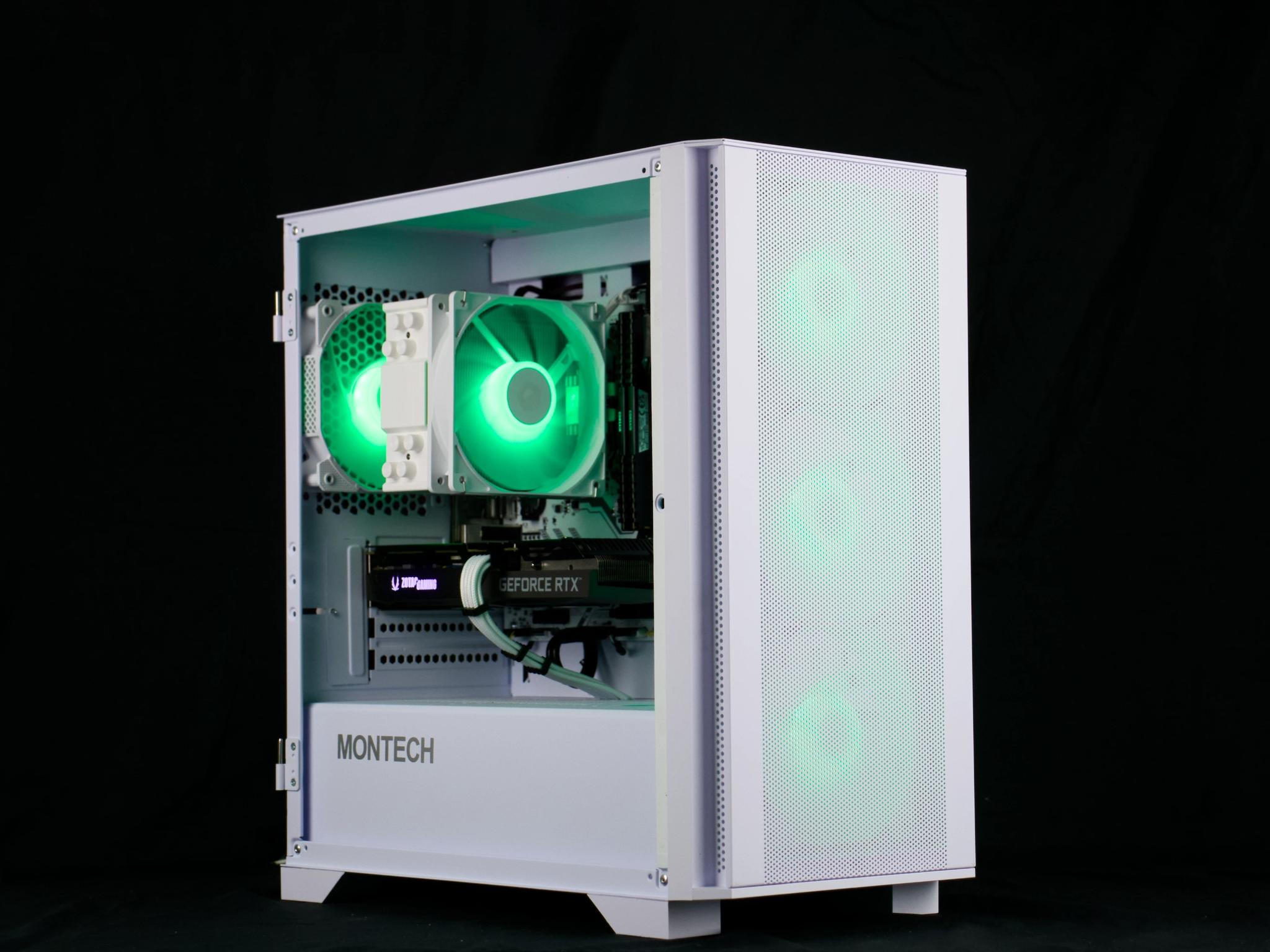 🧊❄️🧊 White Gaming PC – RTX 3060 TI , Ryzen 5 3600, 16GB RAM, 500GB SSD - WiFi, BlueTooth🧊❄️🧊
