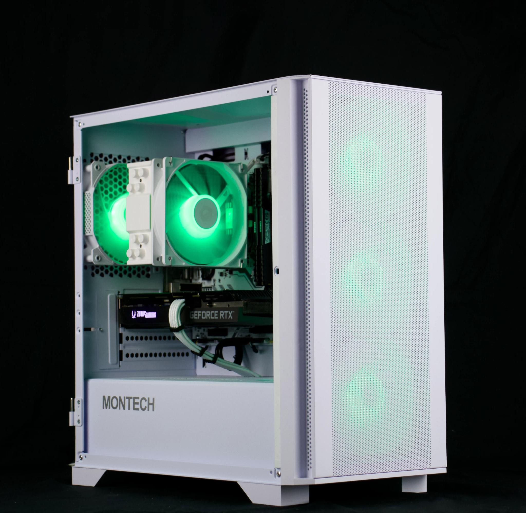 🧊❄️🧊 White Gaming PC – RTX 3060 TI , Ryzen 5 3600, 16GB RAM, 500GB SSD - WiFi, BlueTooth 🧊❄️🧊