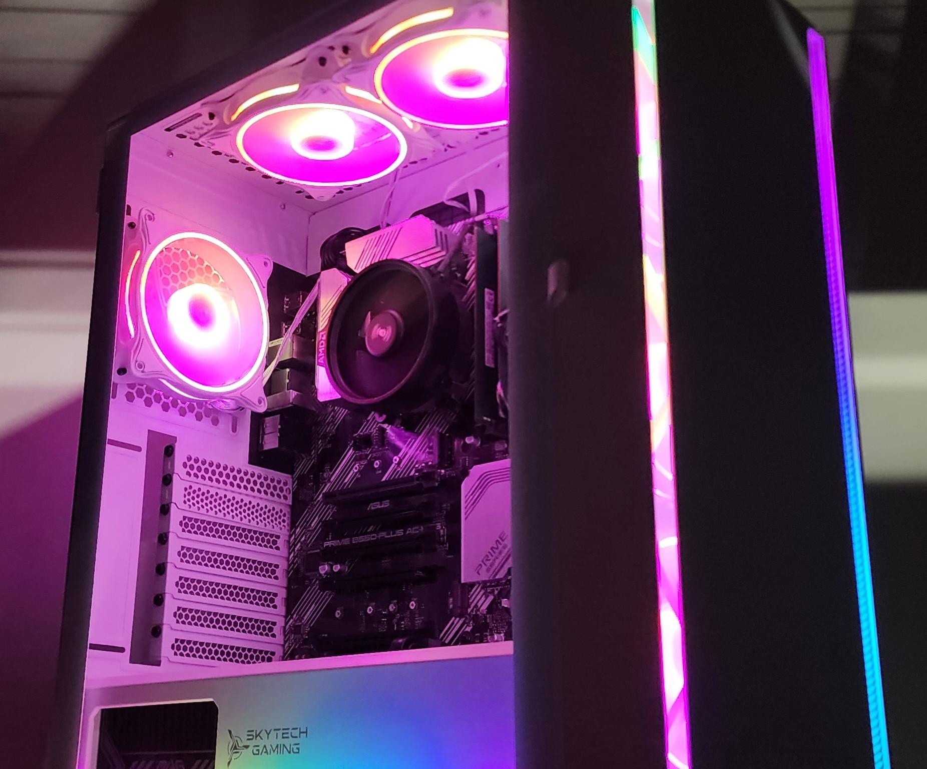 Gaming PC Ryzen 7 5700G 16GB RAM 1TB SSD   Windows 11 Computer