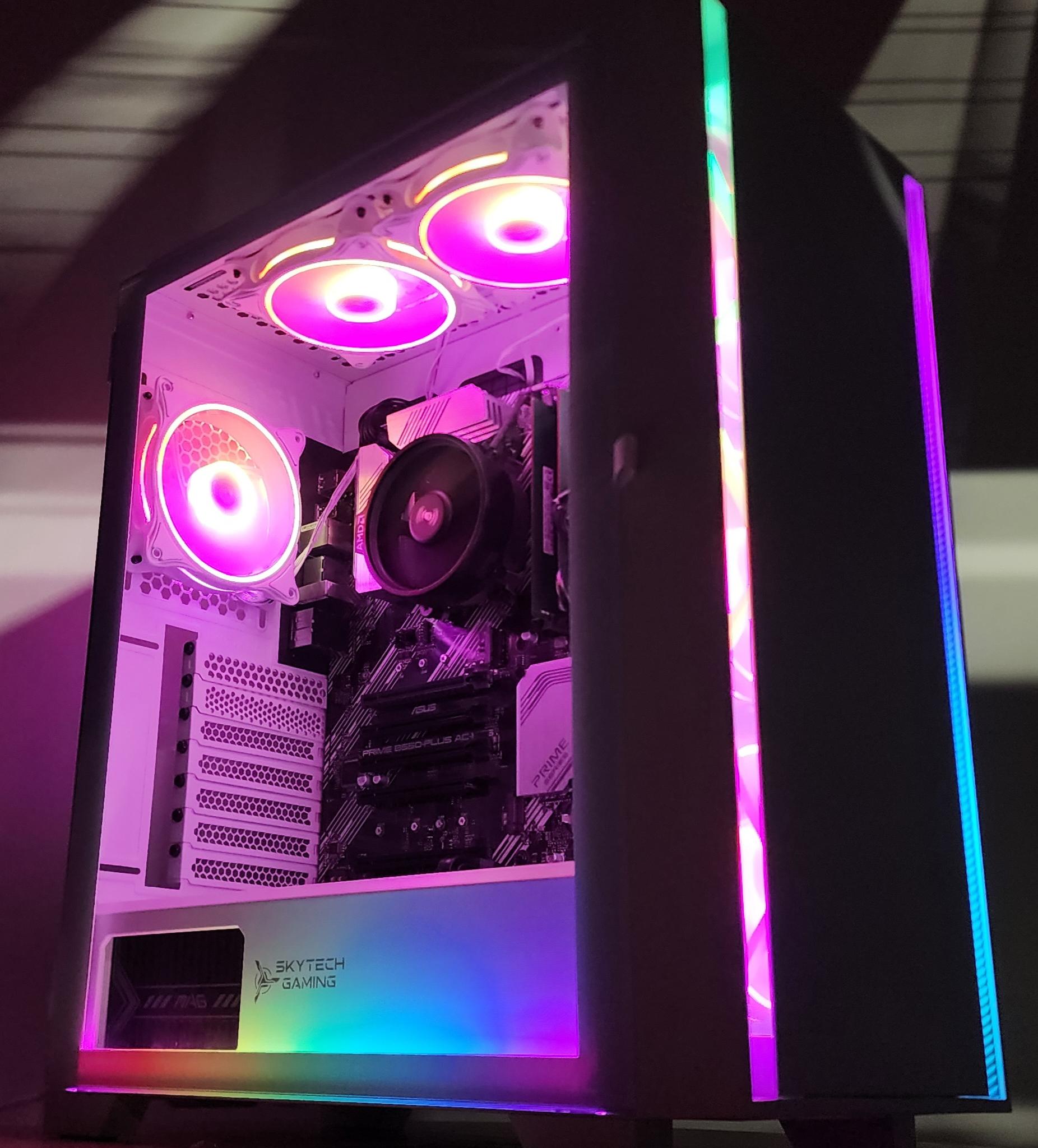 Gaming PC Ryzen 7 5700G 16GB RAM 1TB SSD   Windows 11 Computer