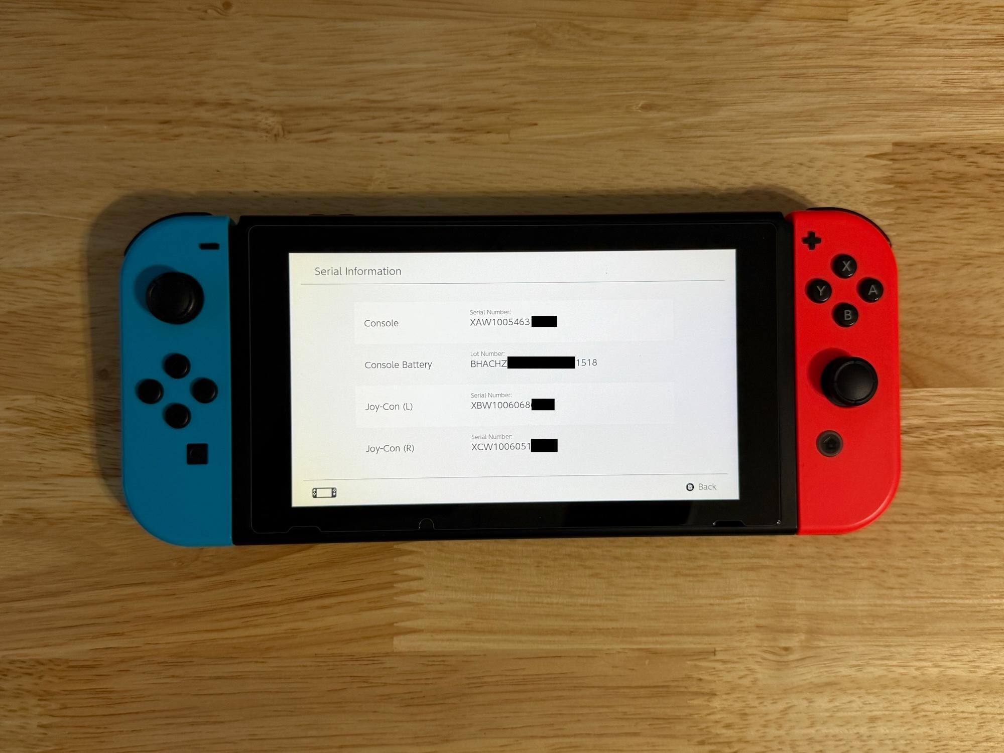 Nintendo Switch Partial Box Set (Unpatched) + 256GB microSD + Carrying Case