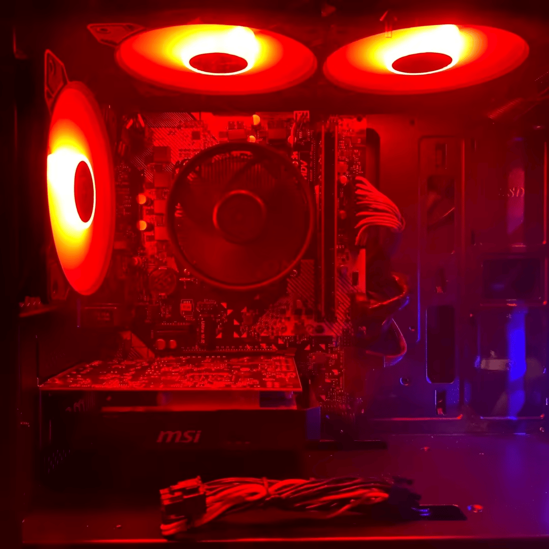 Budget Gaming PC with Ryzen 3 2300x and Rx560