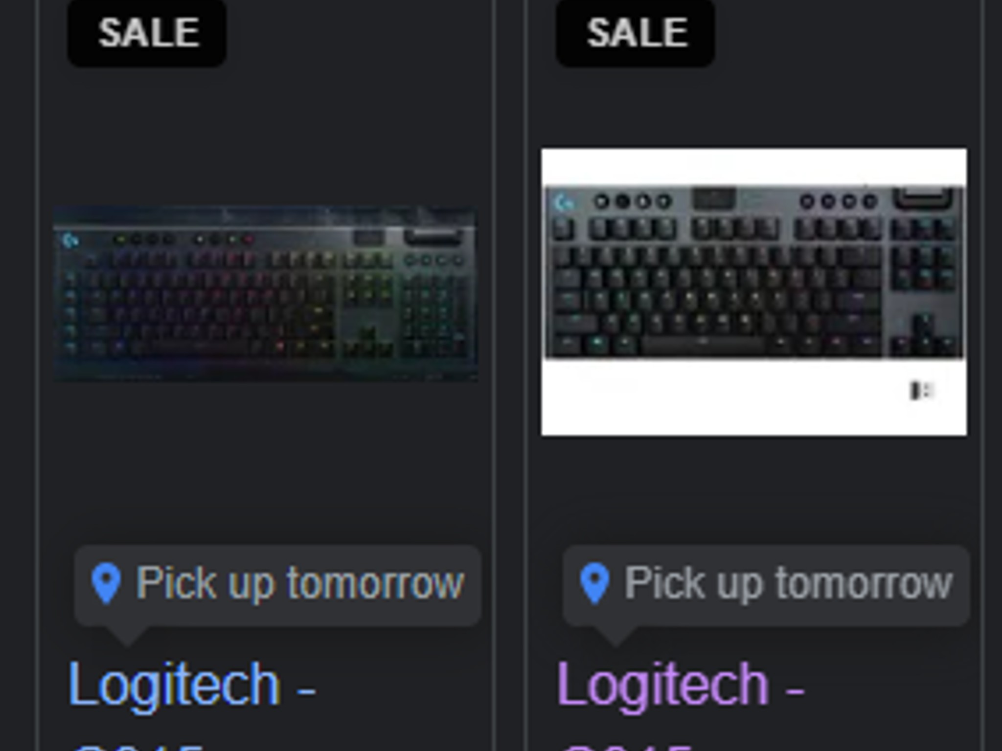 Logitech - G915 LIGHTSPEED TKL Mechanical GL Tactile Switch Gaming Keyboard