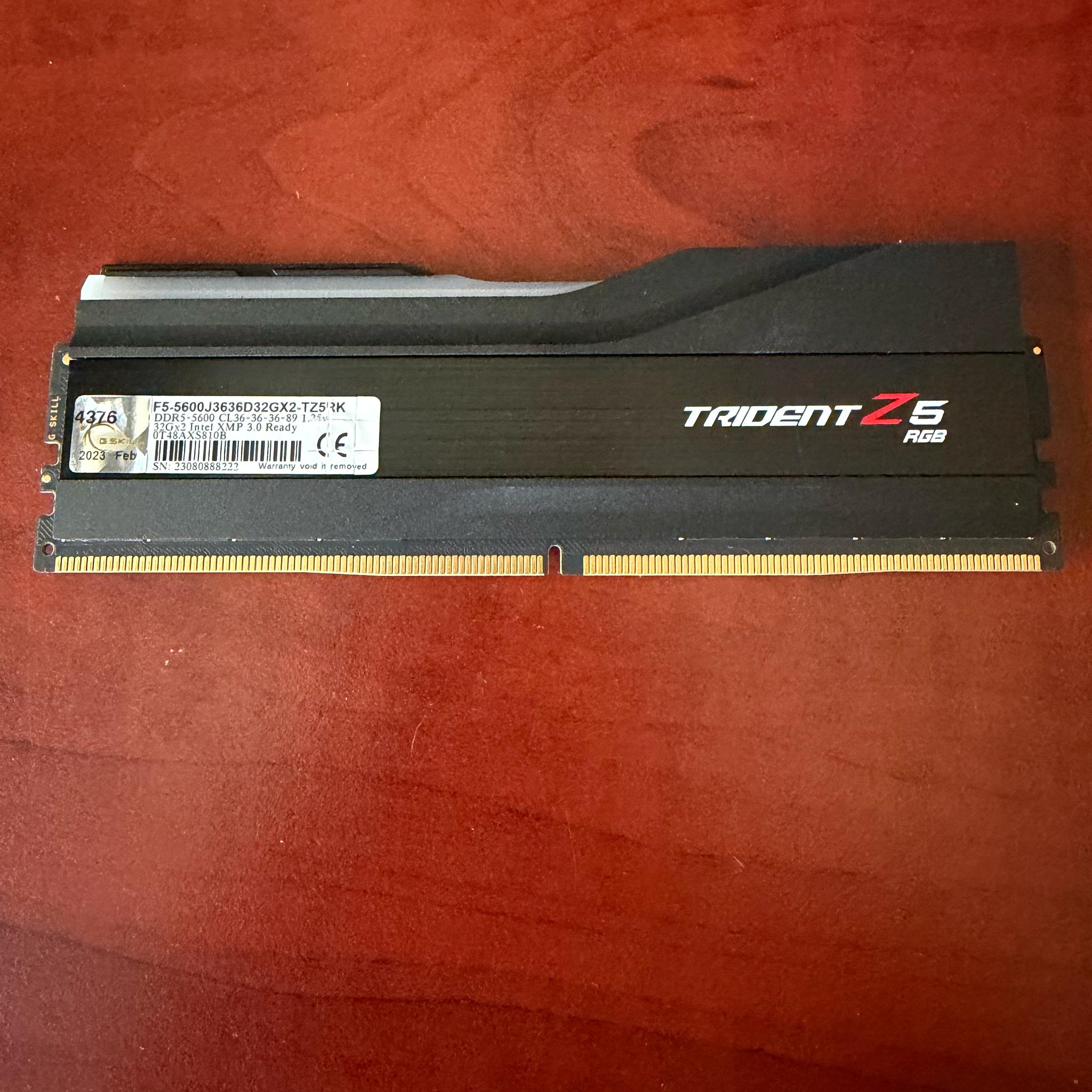G.Skill Trident Z5 RGB DDR5-5600 64GB Set