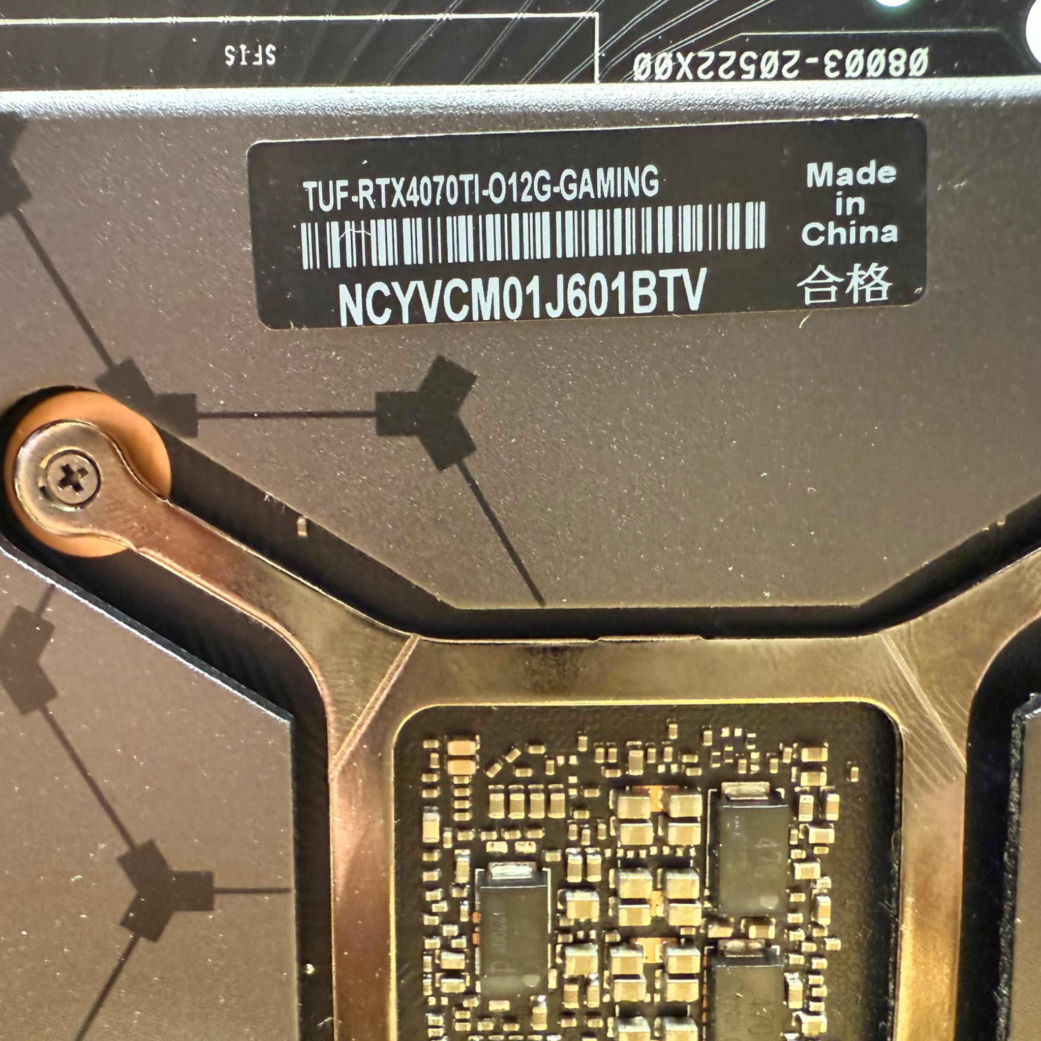 4070ti pulled for a customer PC that was upgraded