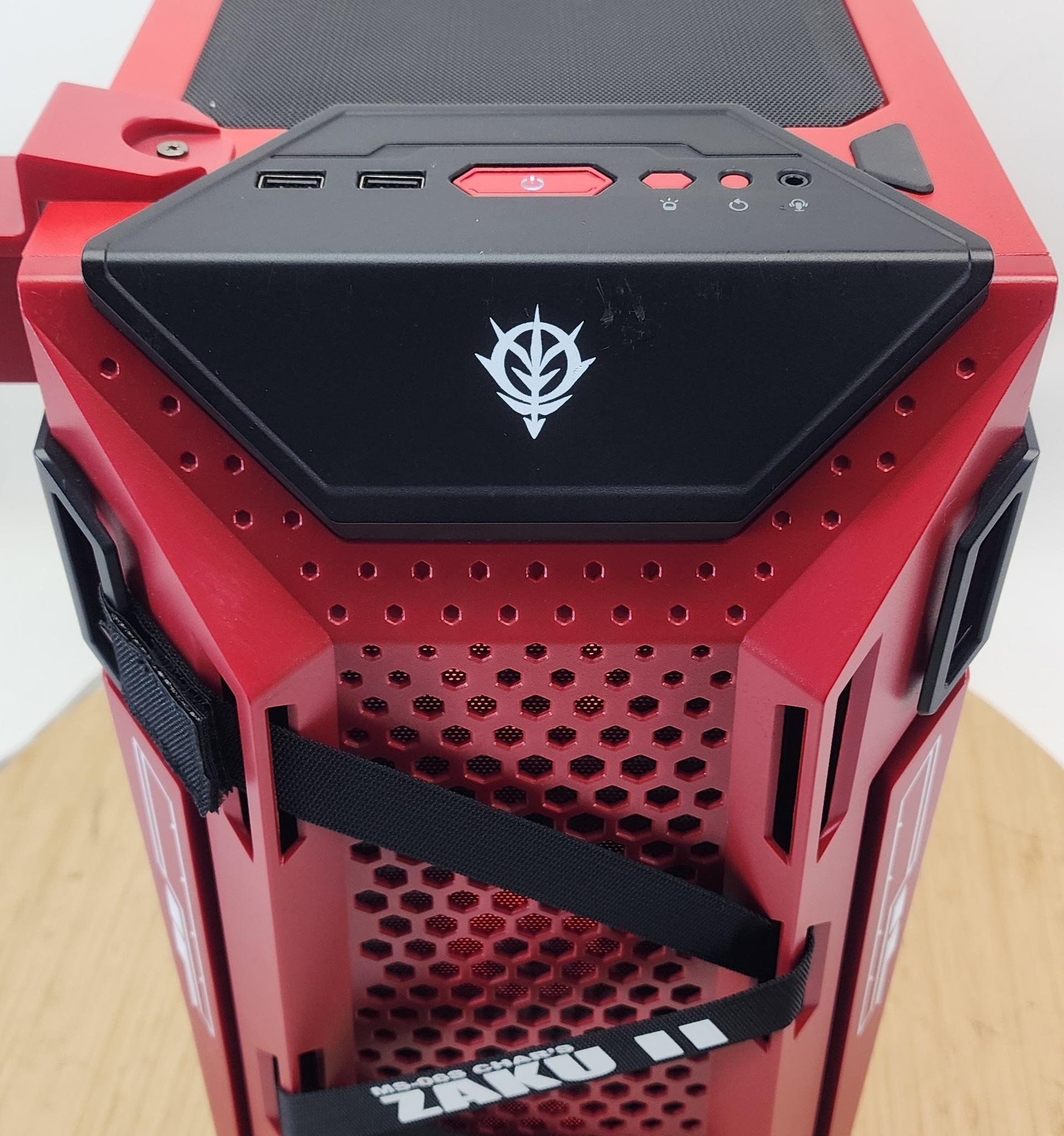 Gaming PC Ryzen 7 5700  32GB RAM 1TB SSD GTX 1660 SUPER 6GB Win 11 Zaku Gundam