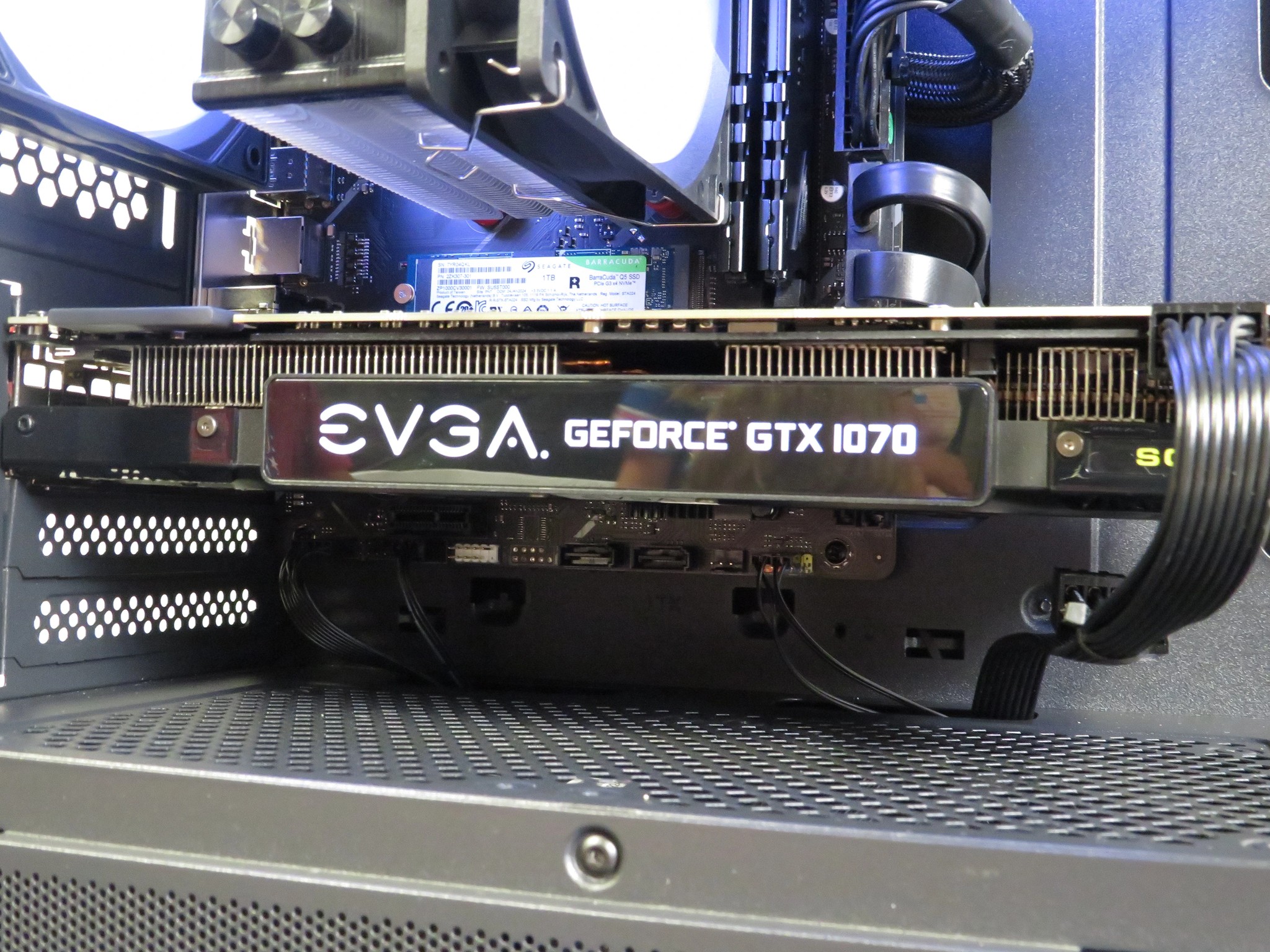 High Quality Entry Level gaming. Ryzen 5 2600 + GTX 1070 + 1 TB M.2 SSD