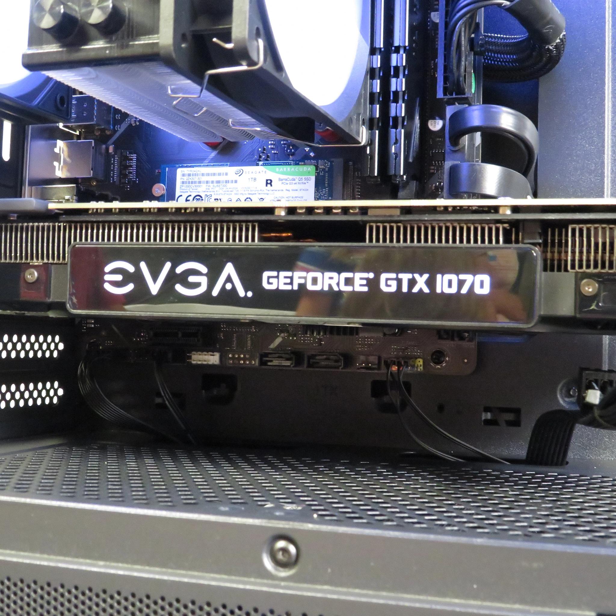 High Quality Entry Level gaming. Ryzen 5 2600 + GTX 1070 + 1 TB M.2 SSD