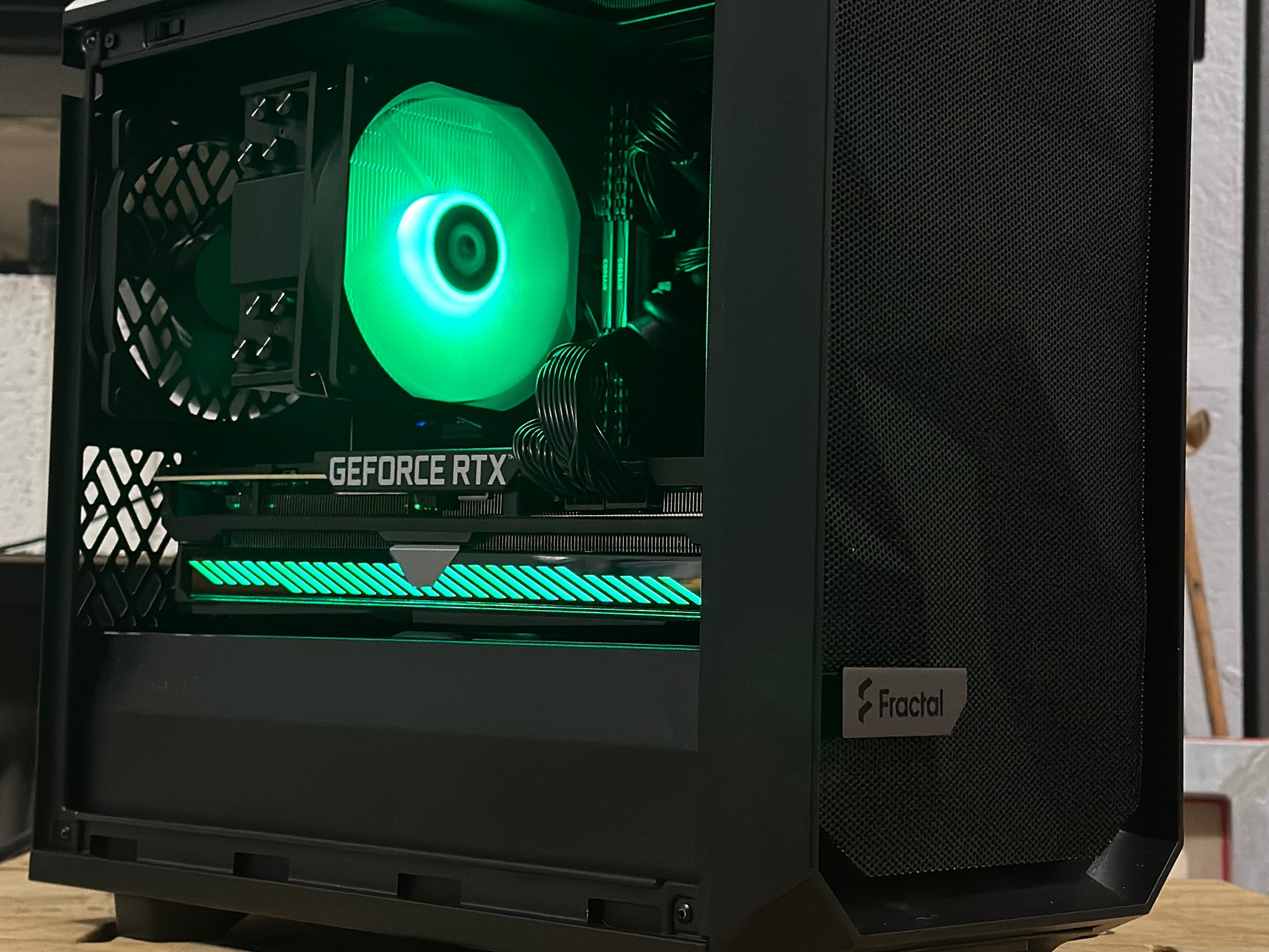 Dark Power: SFF  Ryzen 5600x, Strix 3070, Strix B550i, 1TB NVMe, Fractal NANO, BT/WiFI