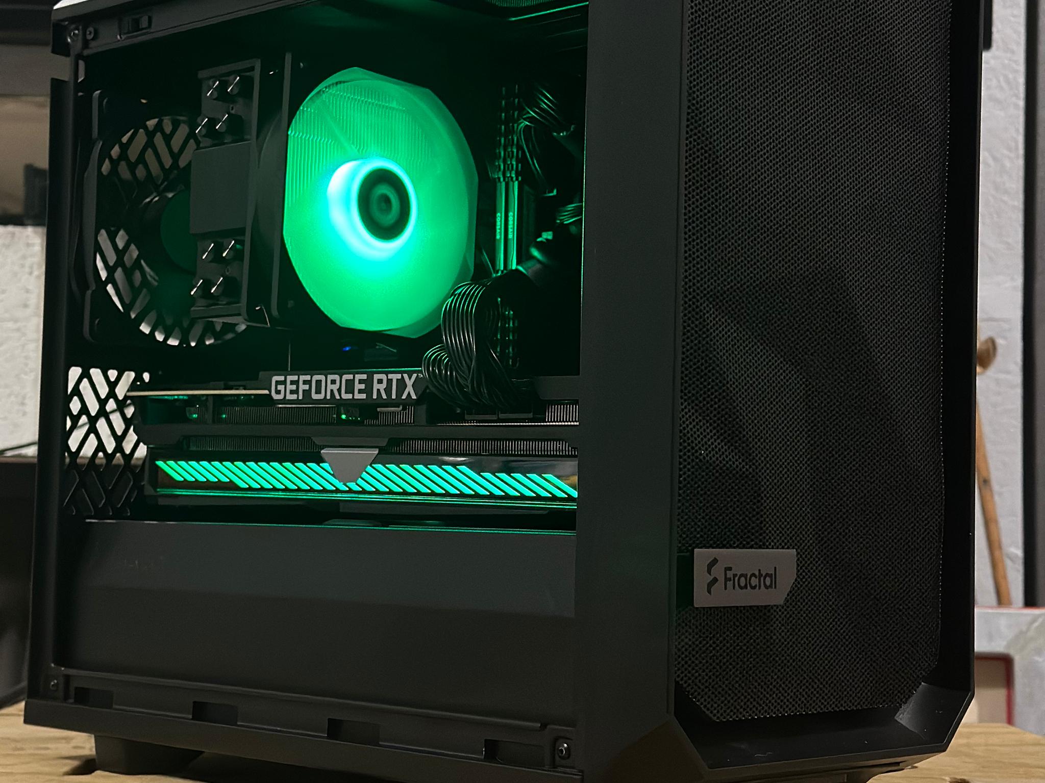 Dark Power: SFF  Ryzen 5600x, Strix 3070, Strix B550i, 1TB NVMe, Fractal NANO, BT/WiFI