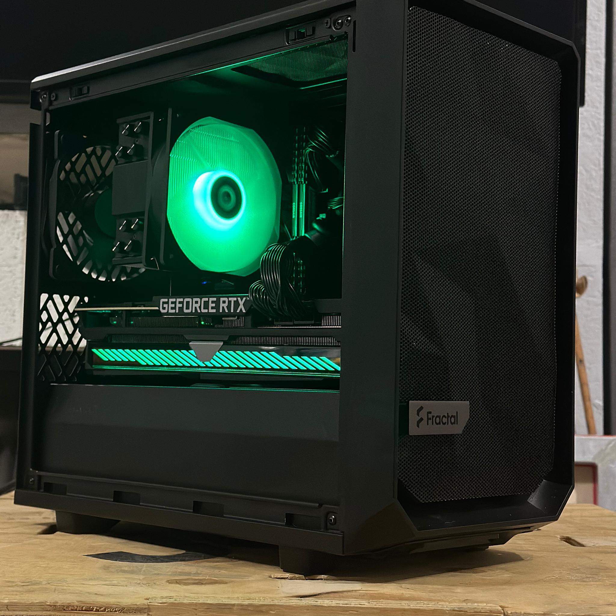 Dark Power: SFF  Ryzen 5600x, Strix 3070, Strix B550i, 1TB NVMe, Fractal NANO, BT/WiFI