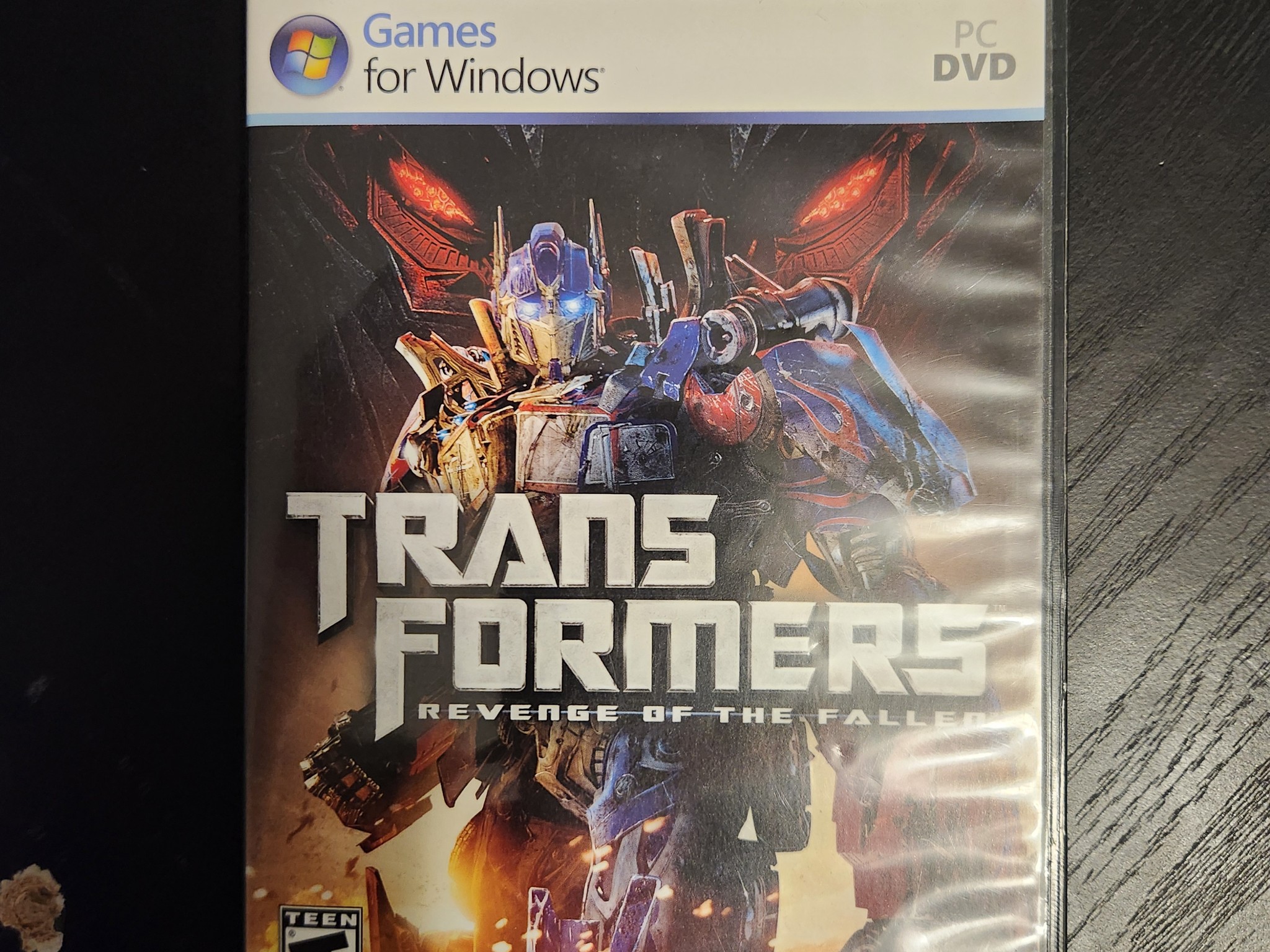 Transformers Revenge of the fallen PC DVD computer game