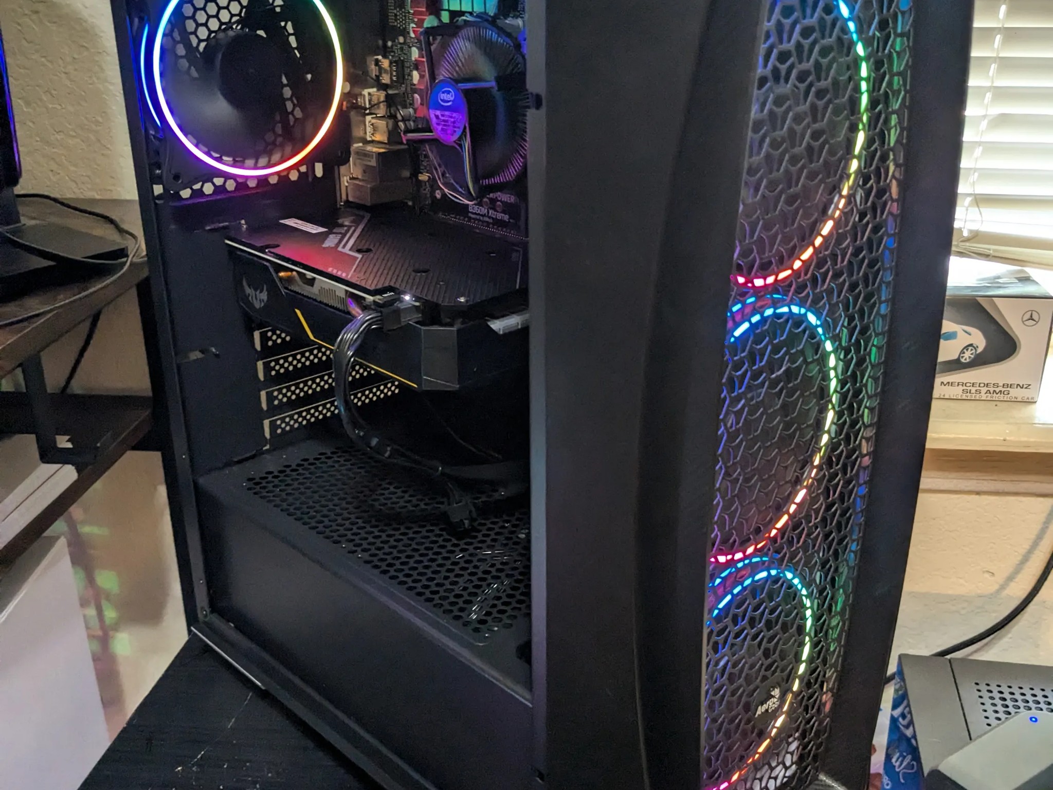 FREE SHIP|| i5-8500 6 Core, GTX 1660 SUPER 6GB, 16GB RAM, 480GB SSD, 650W PSU, Win10, RGB, WiFi