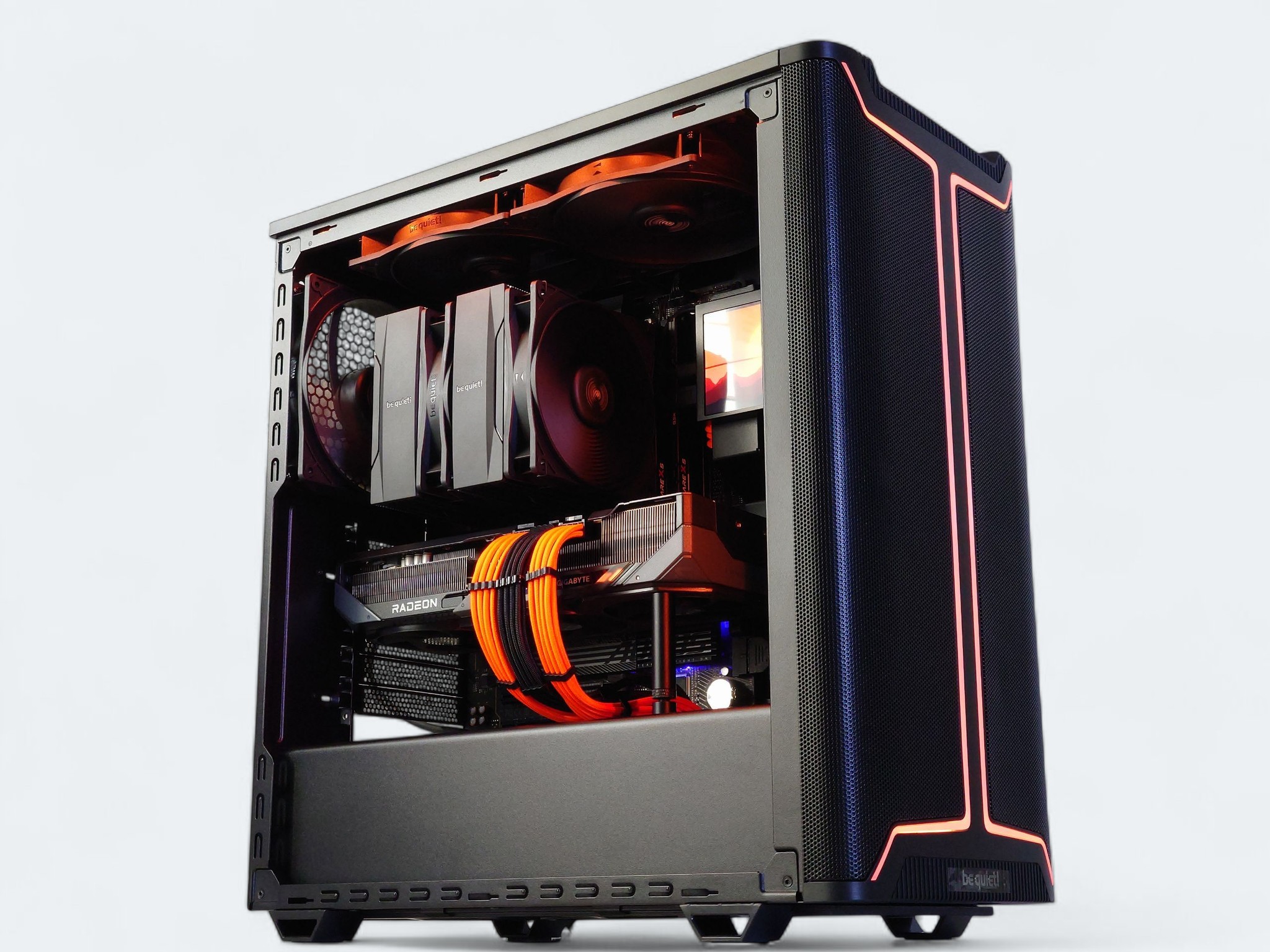 🧡be Quiet!🤫Be Fast!💨 👂32Db idle/36Db load🔇AMD RX 9070 XT 16GB🟠AMD Ryzen 7 9800X3D🟠32GB DDR5 RAM🟠