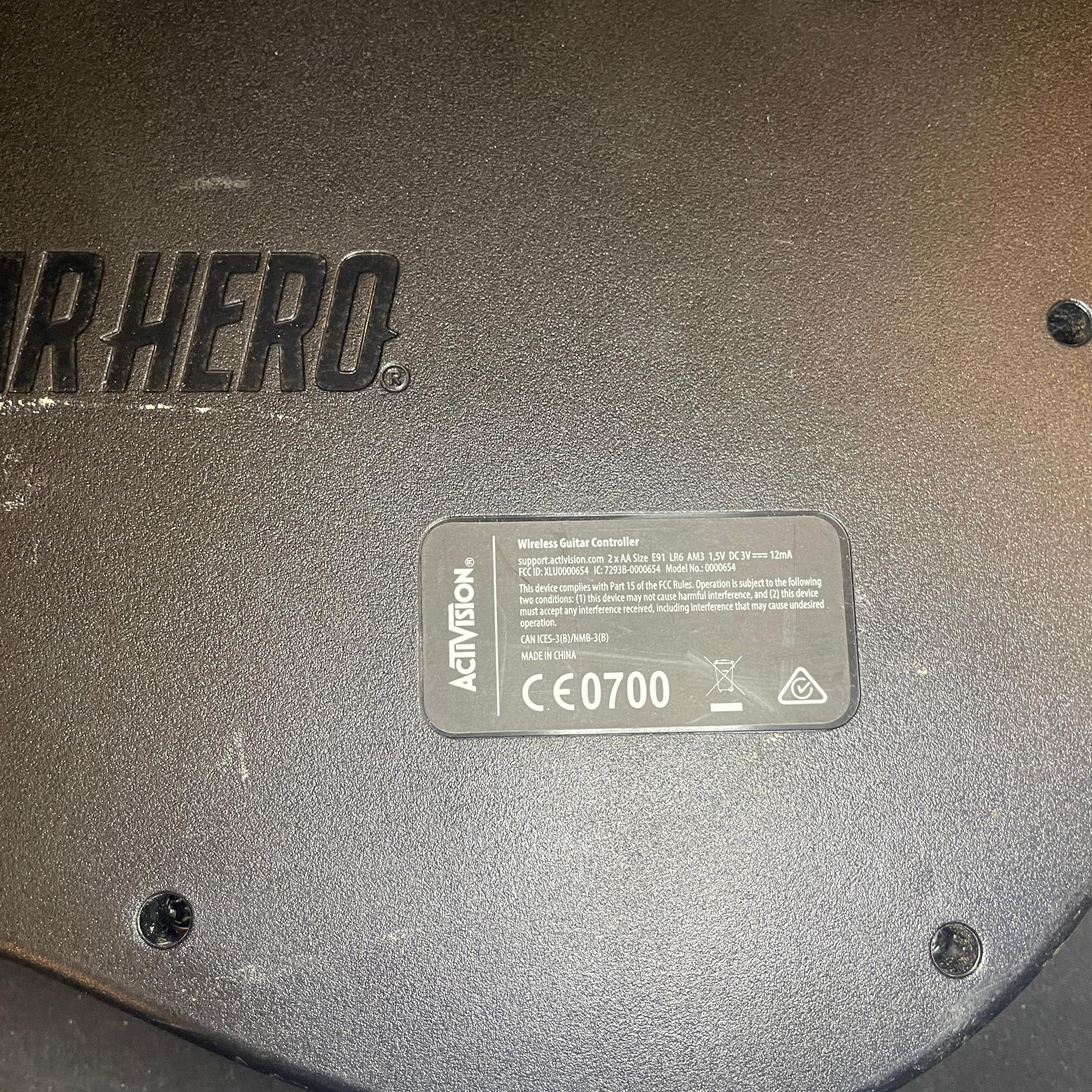 Guitar Hero Guitars