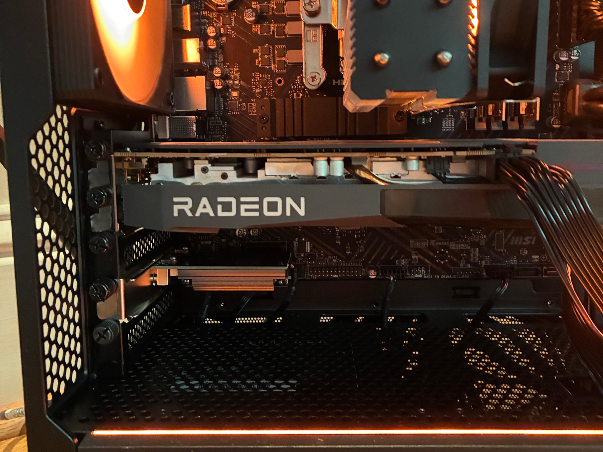 RX 6600 12100F 32GB RAM 1TB Samsung NVME SSD WIFI 6E Windows 11 Custom RGB Gaming PC